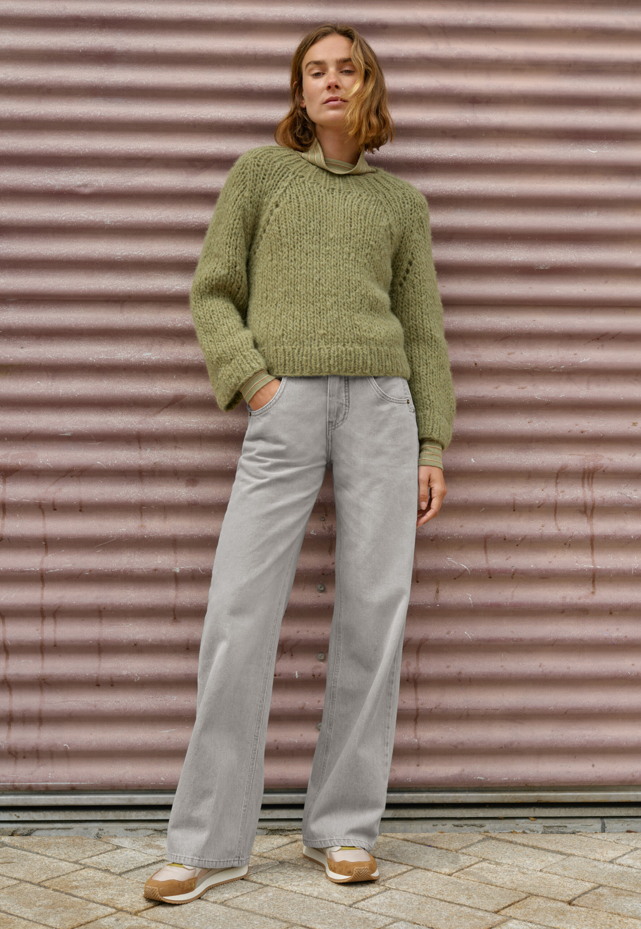 Jeans mit geradem Bein