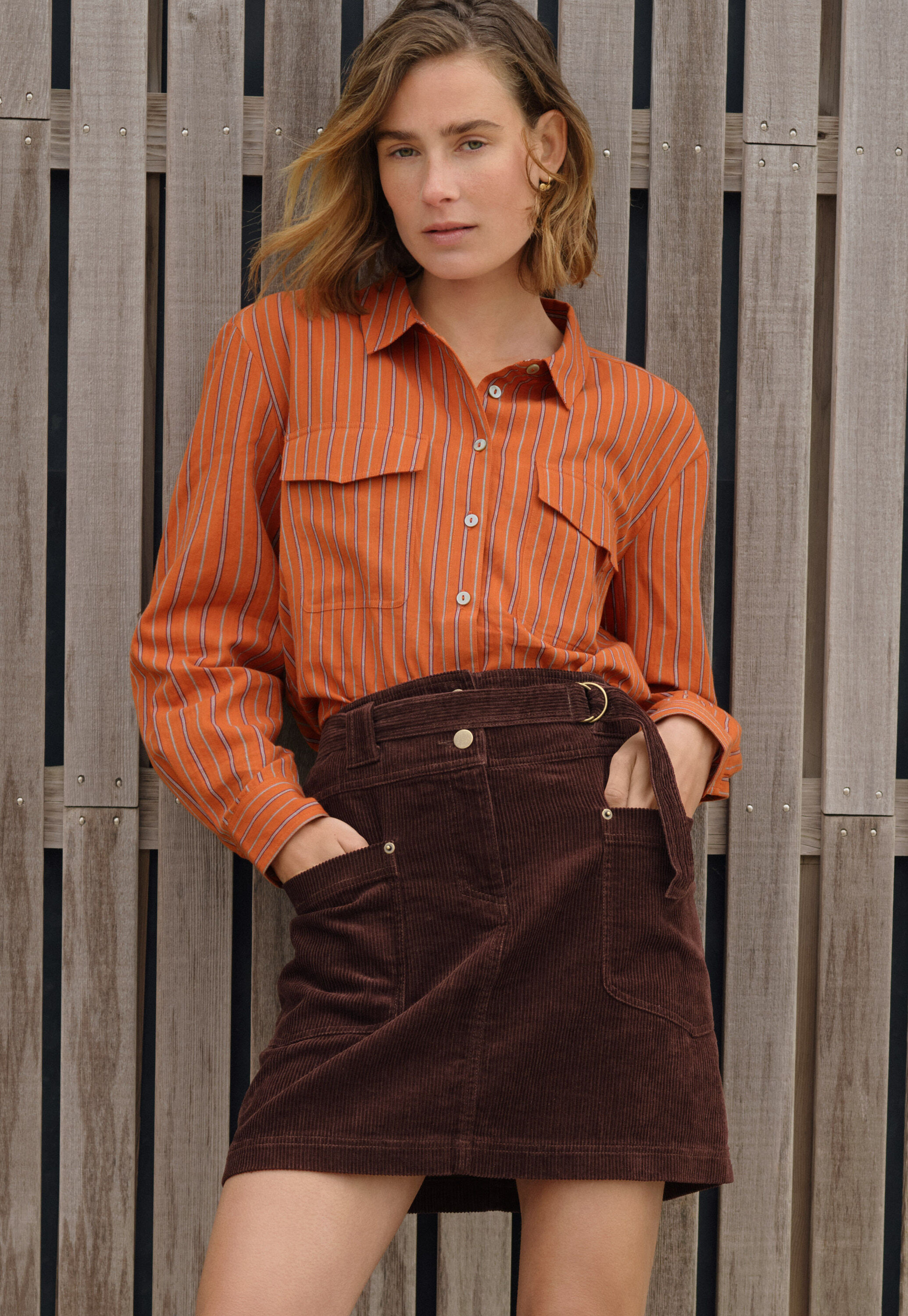 Gestreifte Bluse