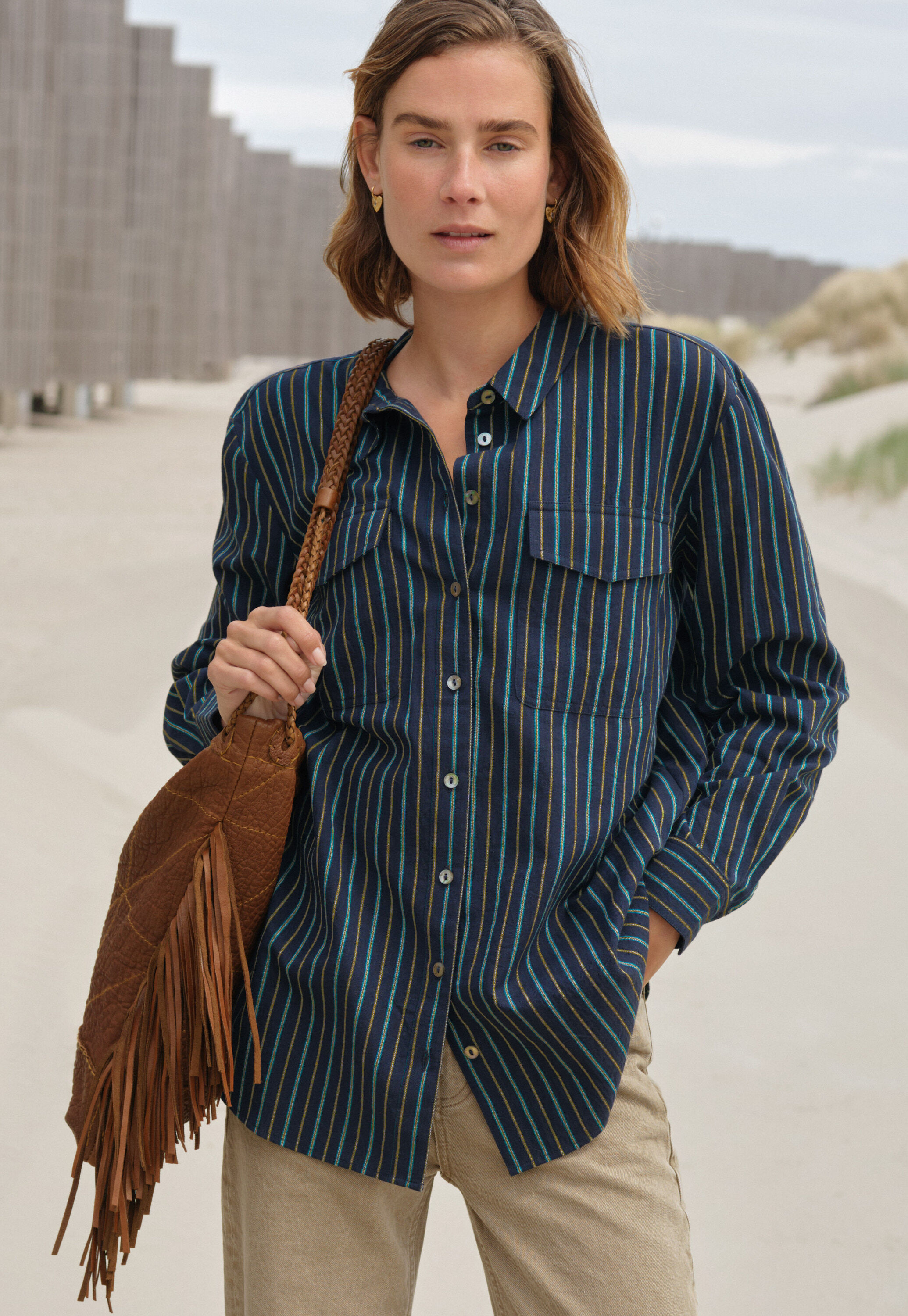 Gestreifte Bluse