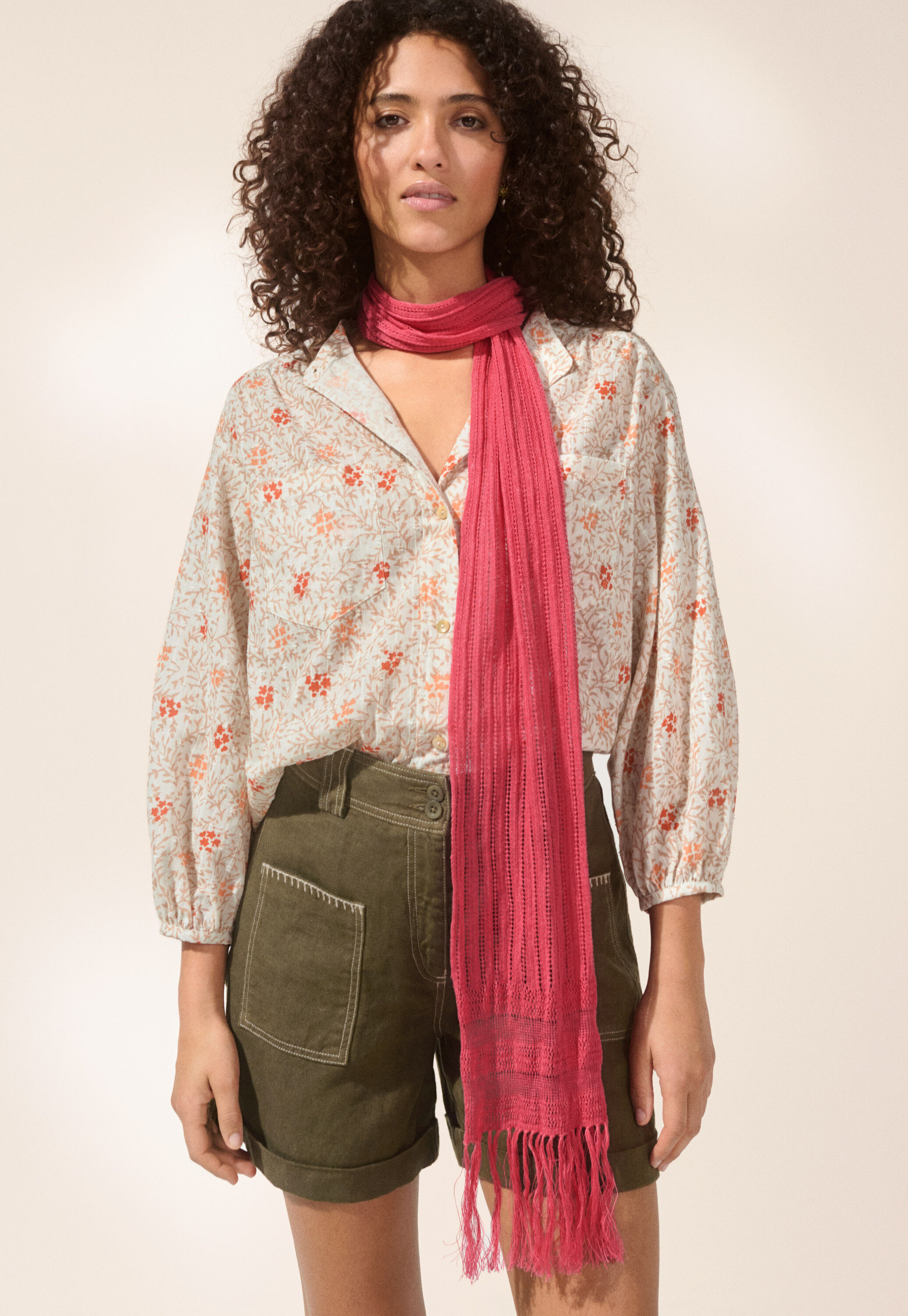 Bedruckte Bluse