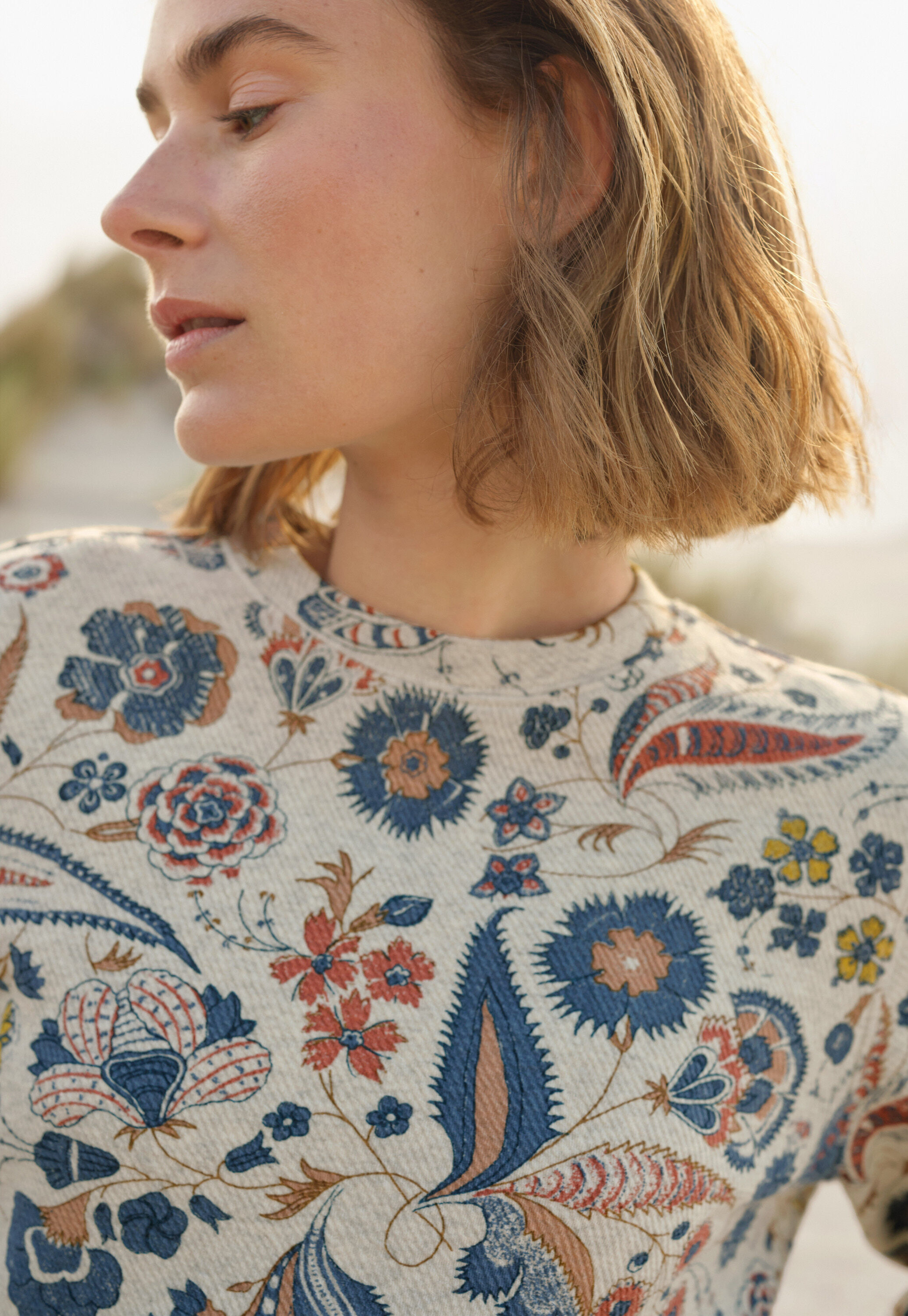 Bedrucktes Jersey-Sweatshirt