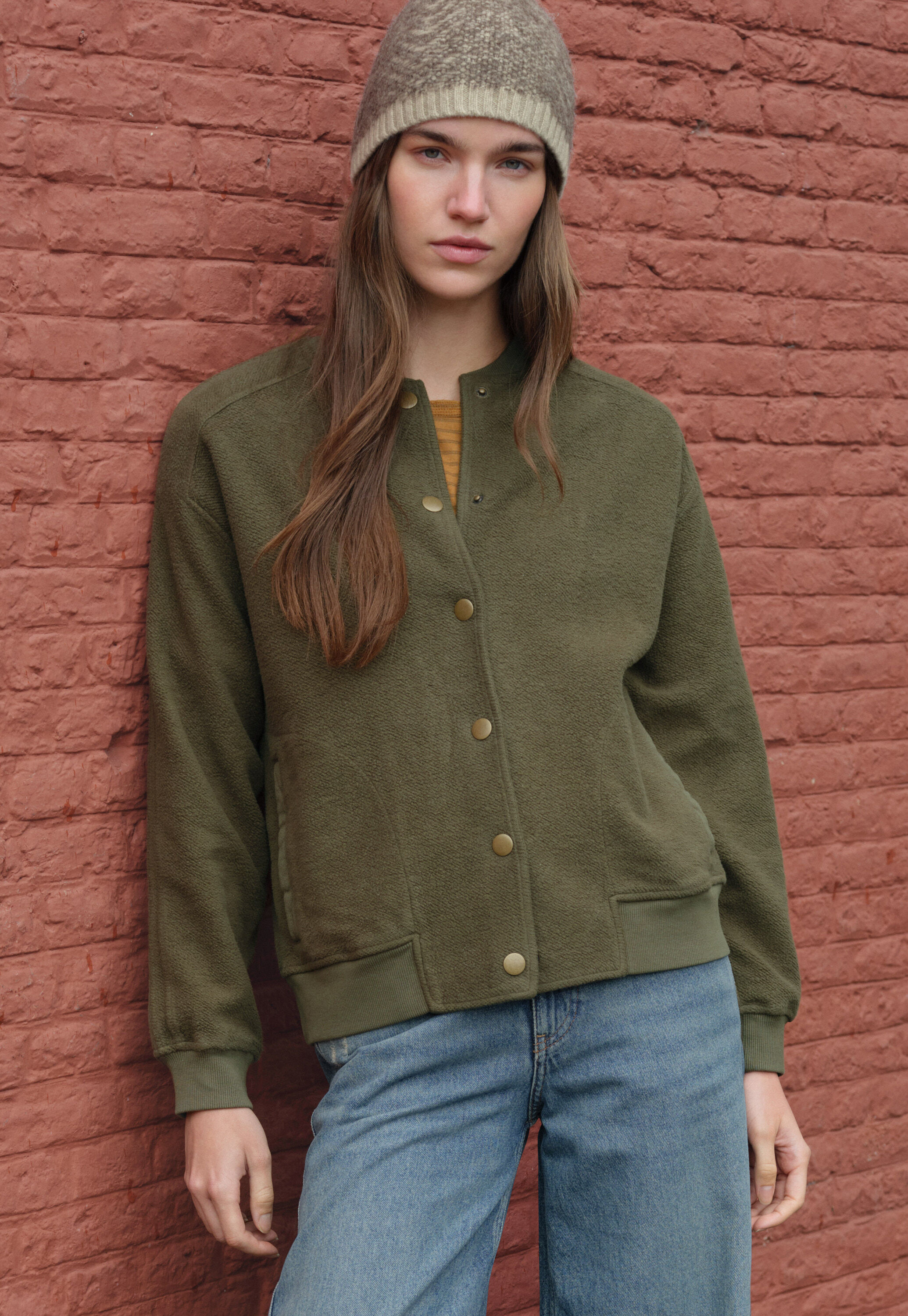 Jersey-Jacke