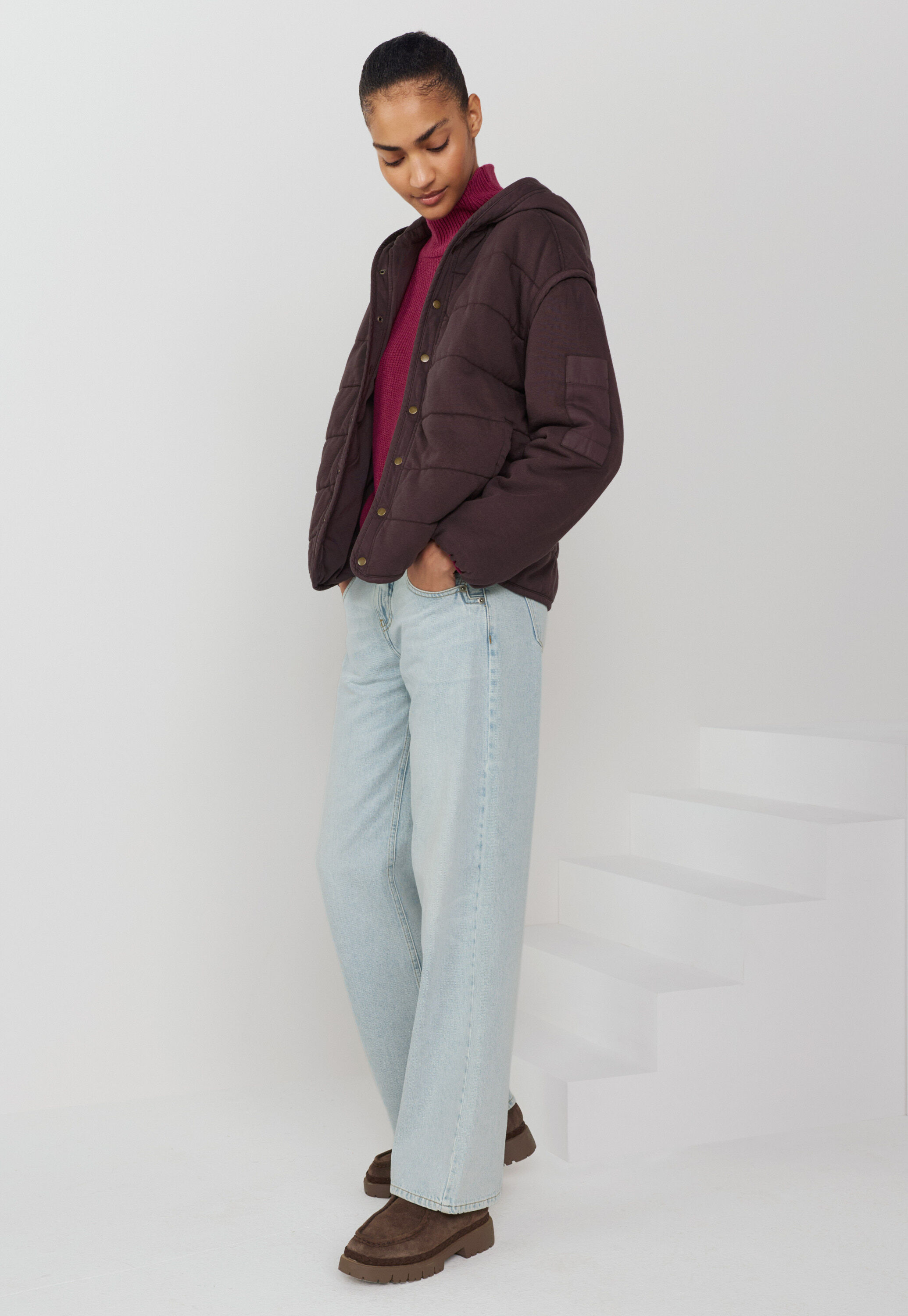 Gesteppte Jacke