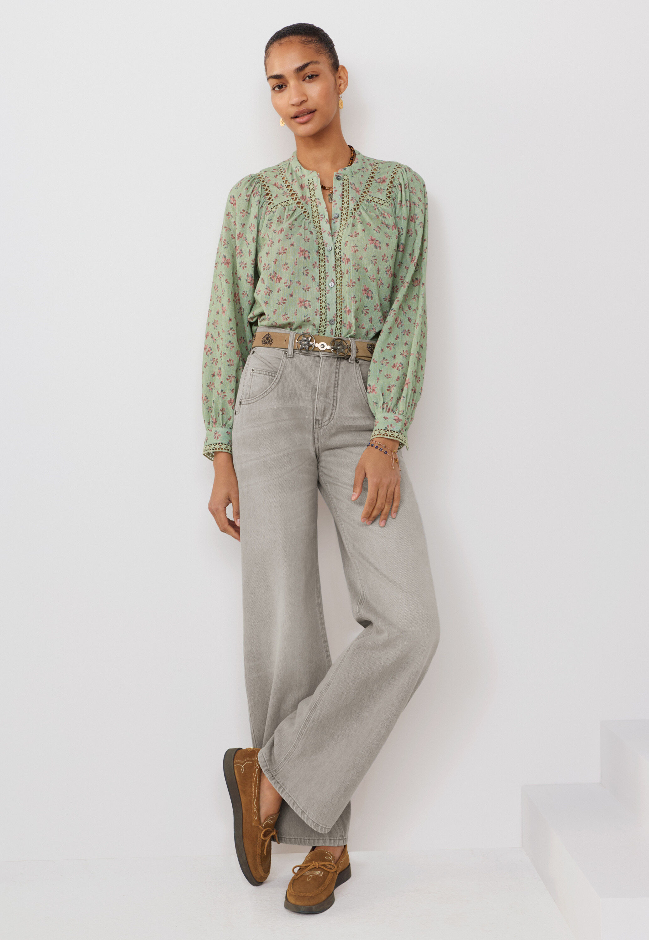 Jeans mit geradem Bein