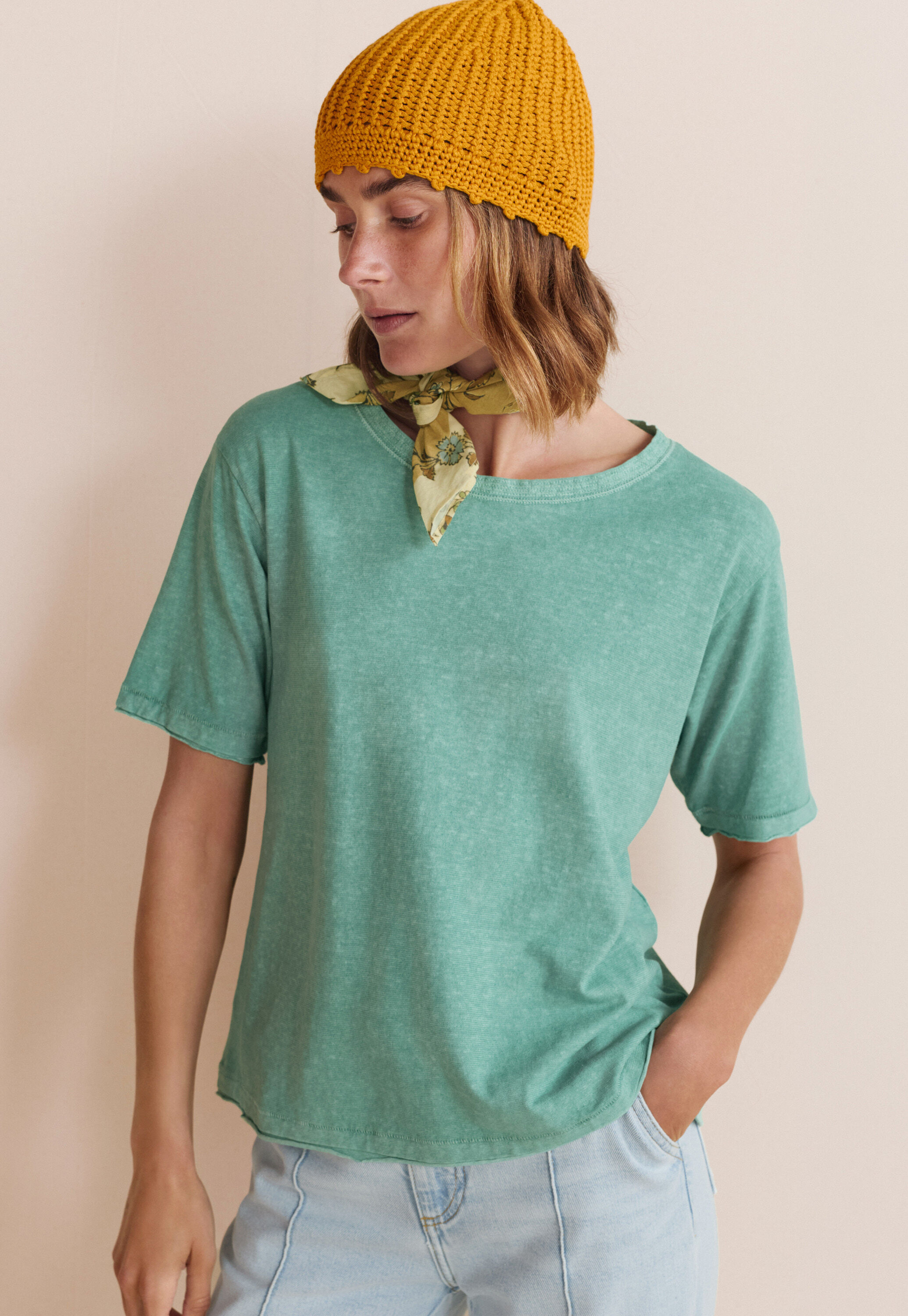 Kastiges T-Shirt