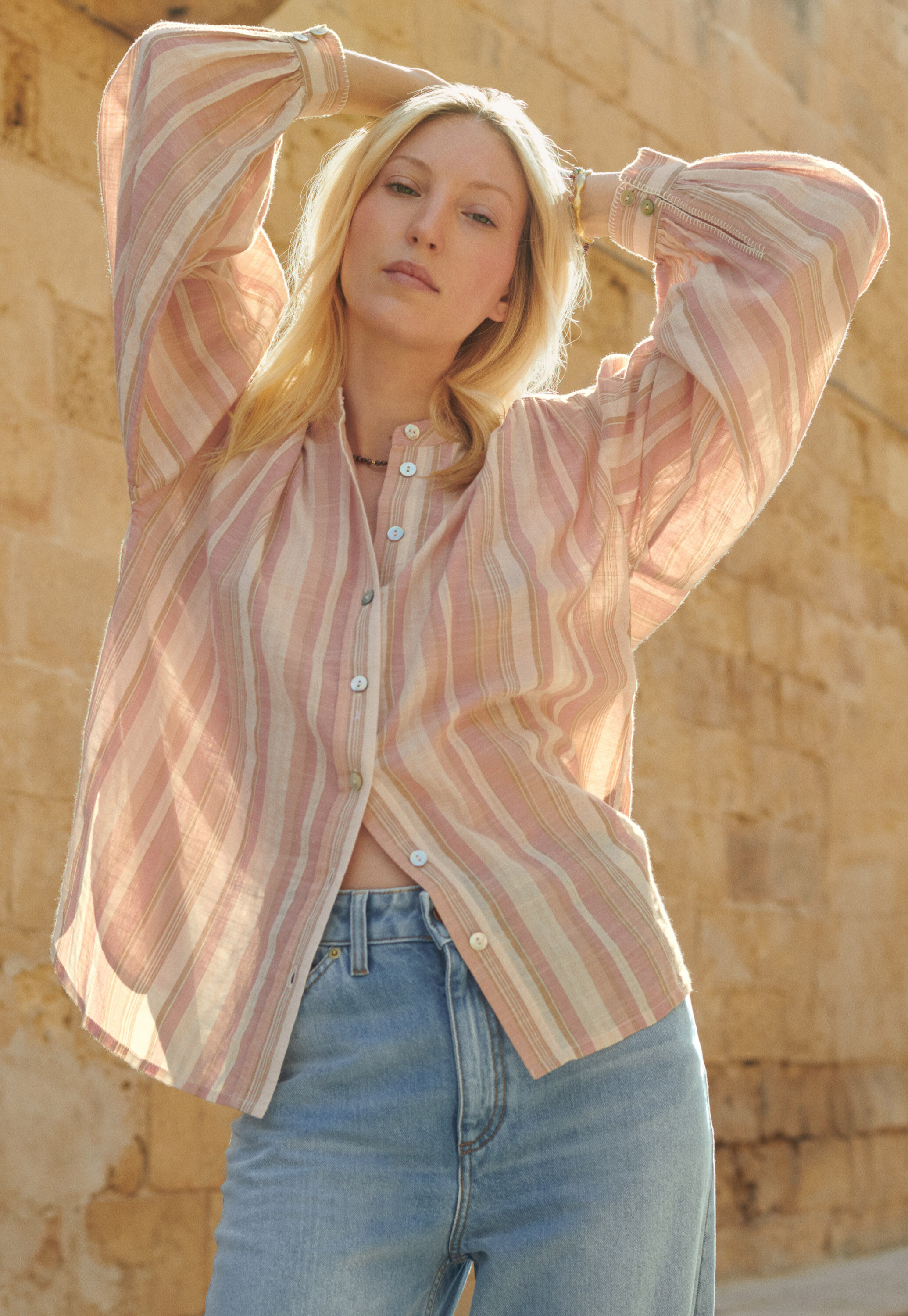 Gestreifte Bluse