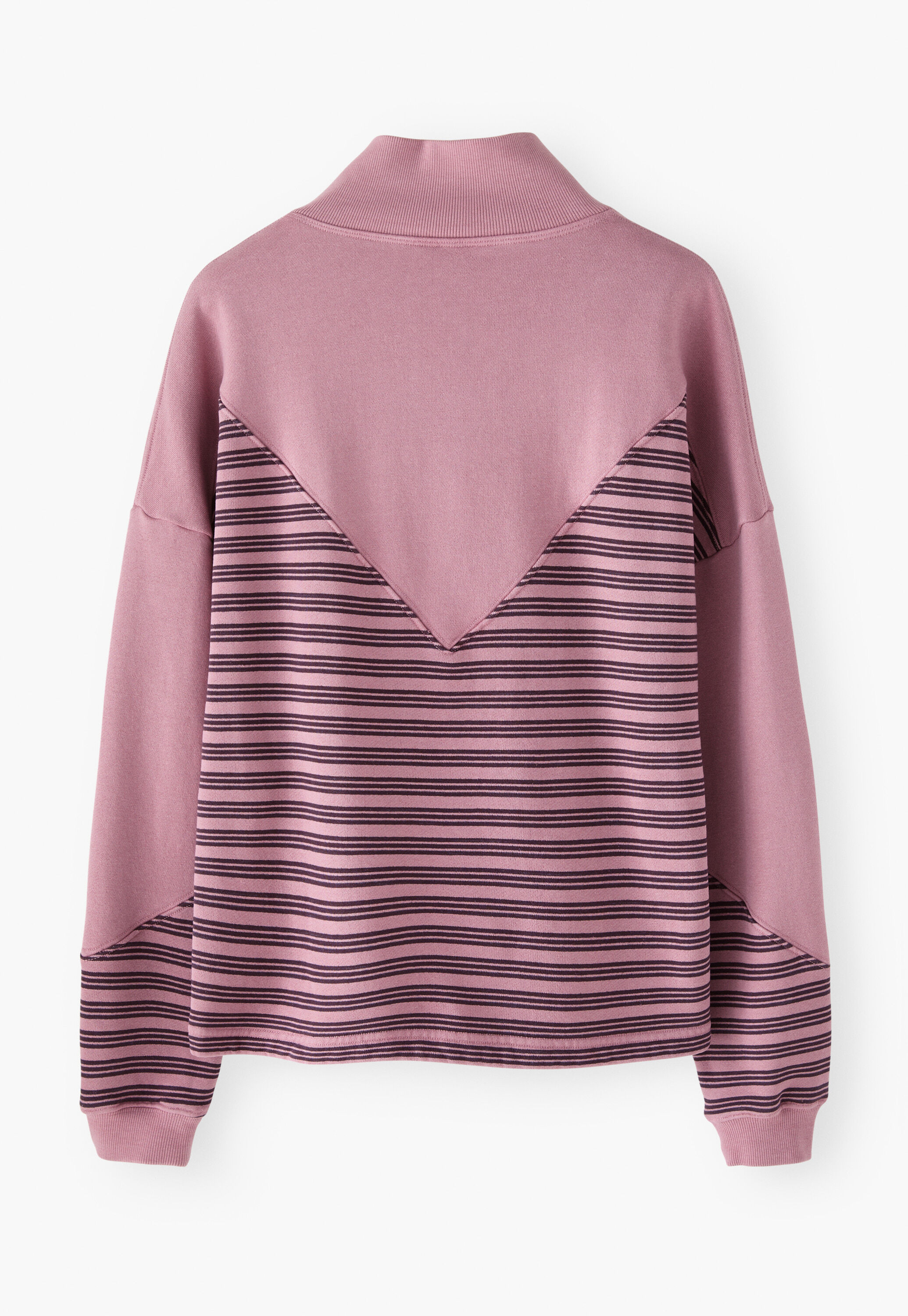 Sweatshirt mit Streifen