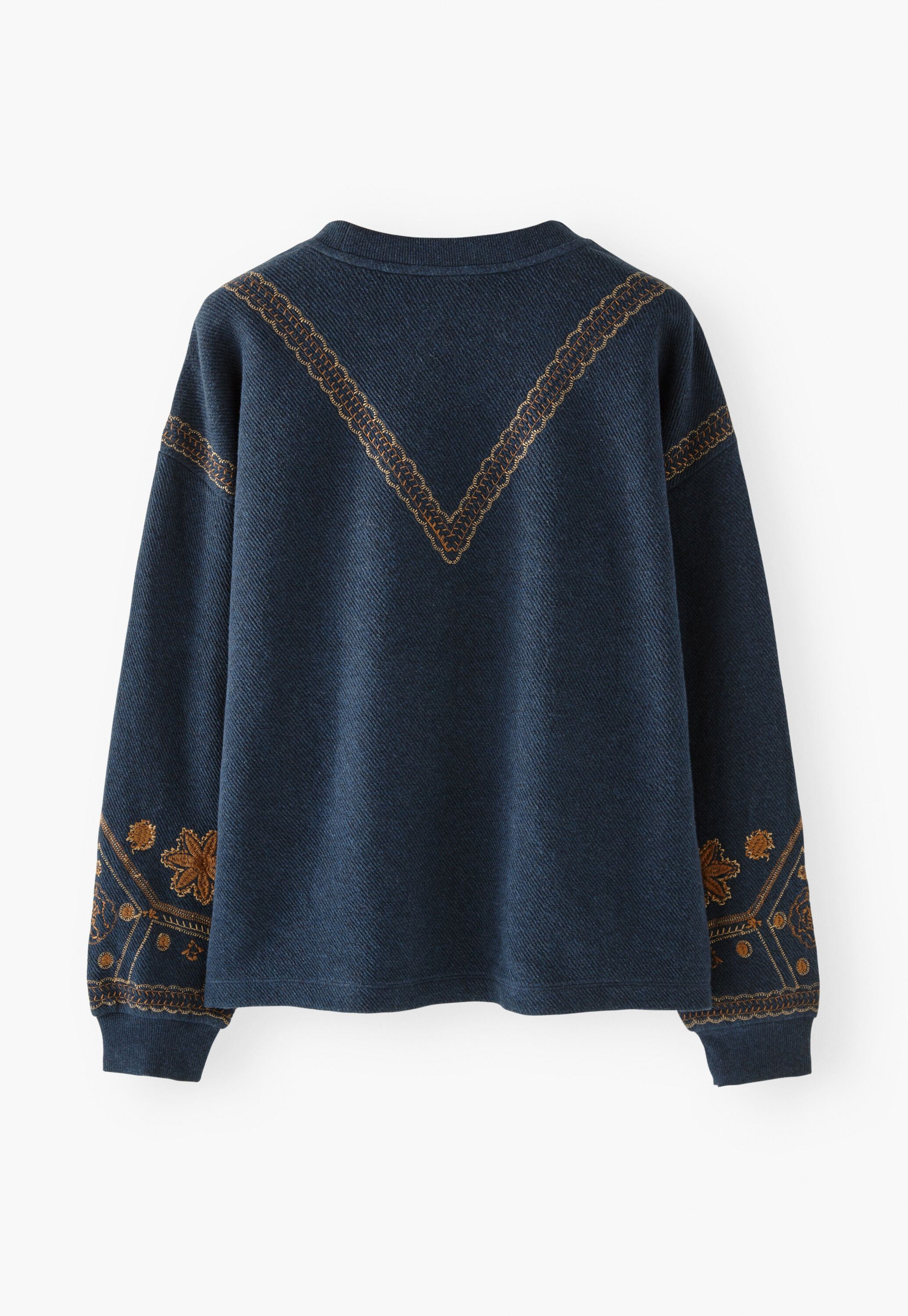 Sweatshirt mit Stickerei