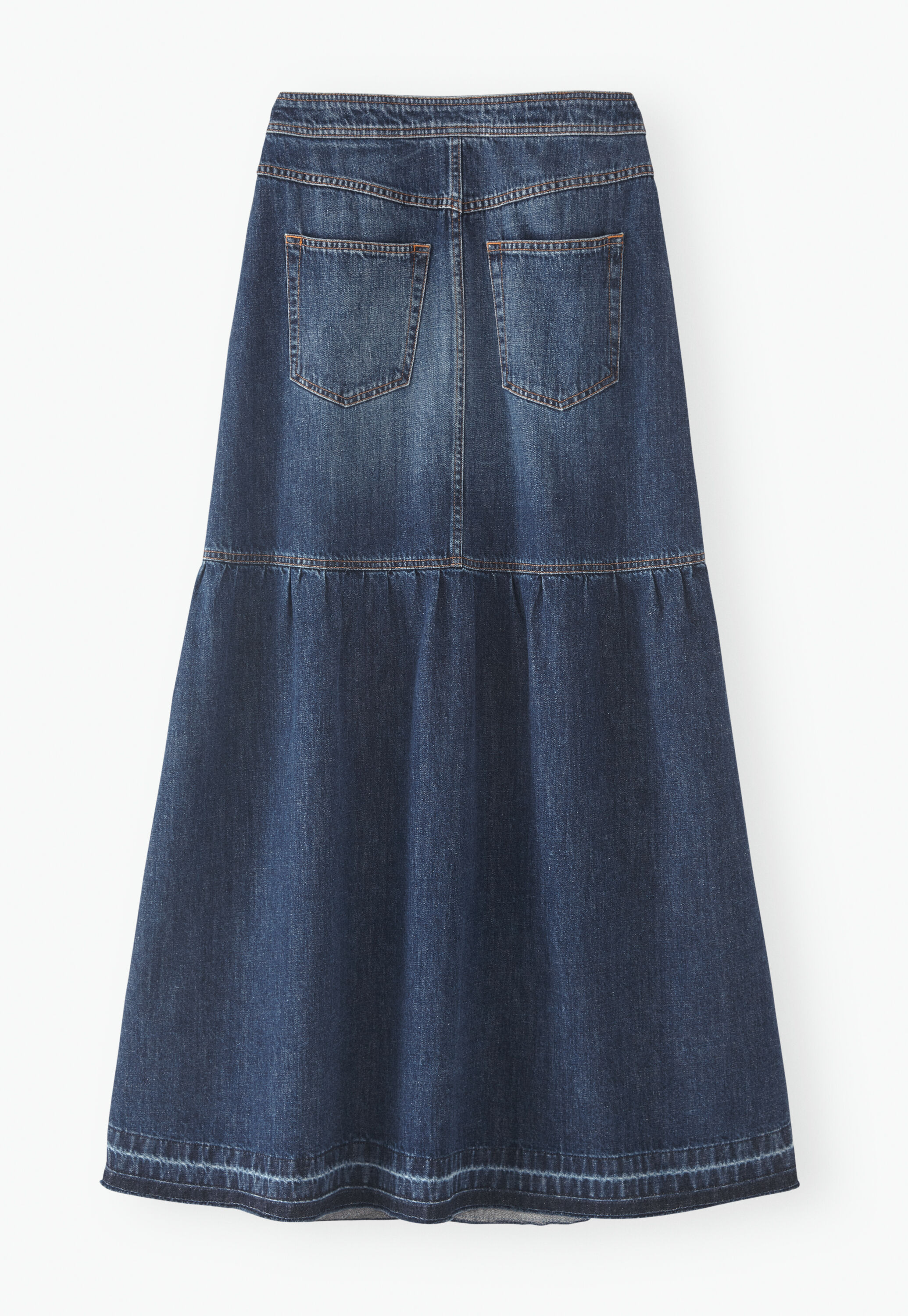 Maxirock aus Denim