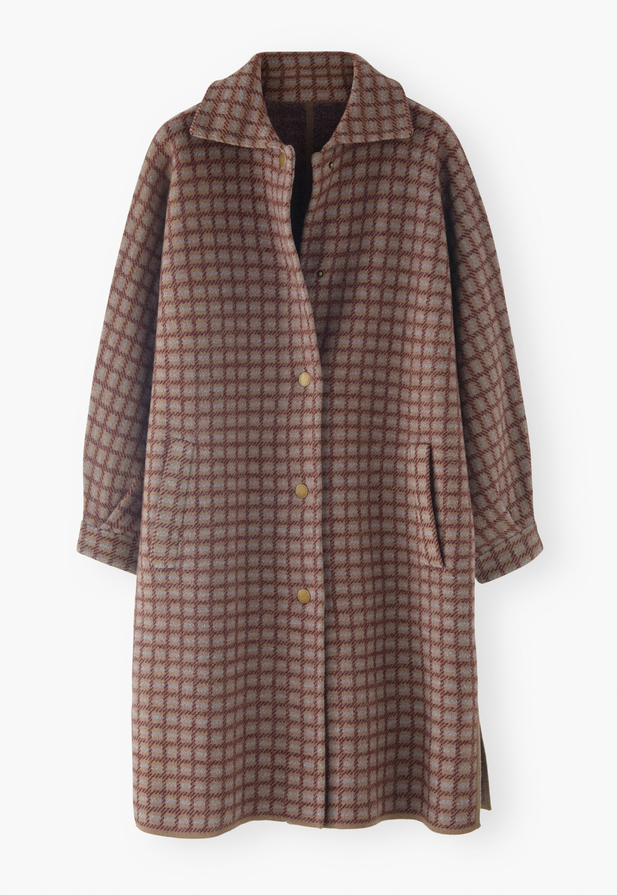Karierte Jacke