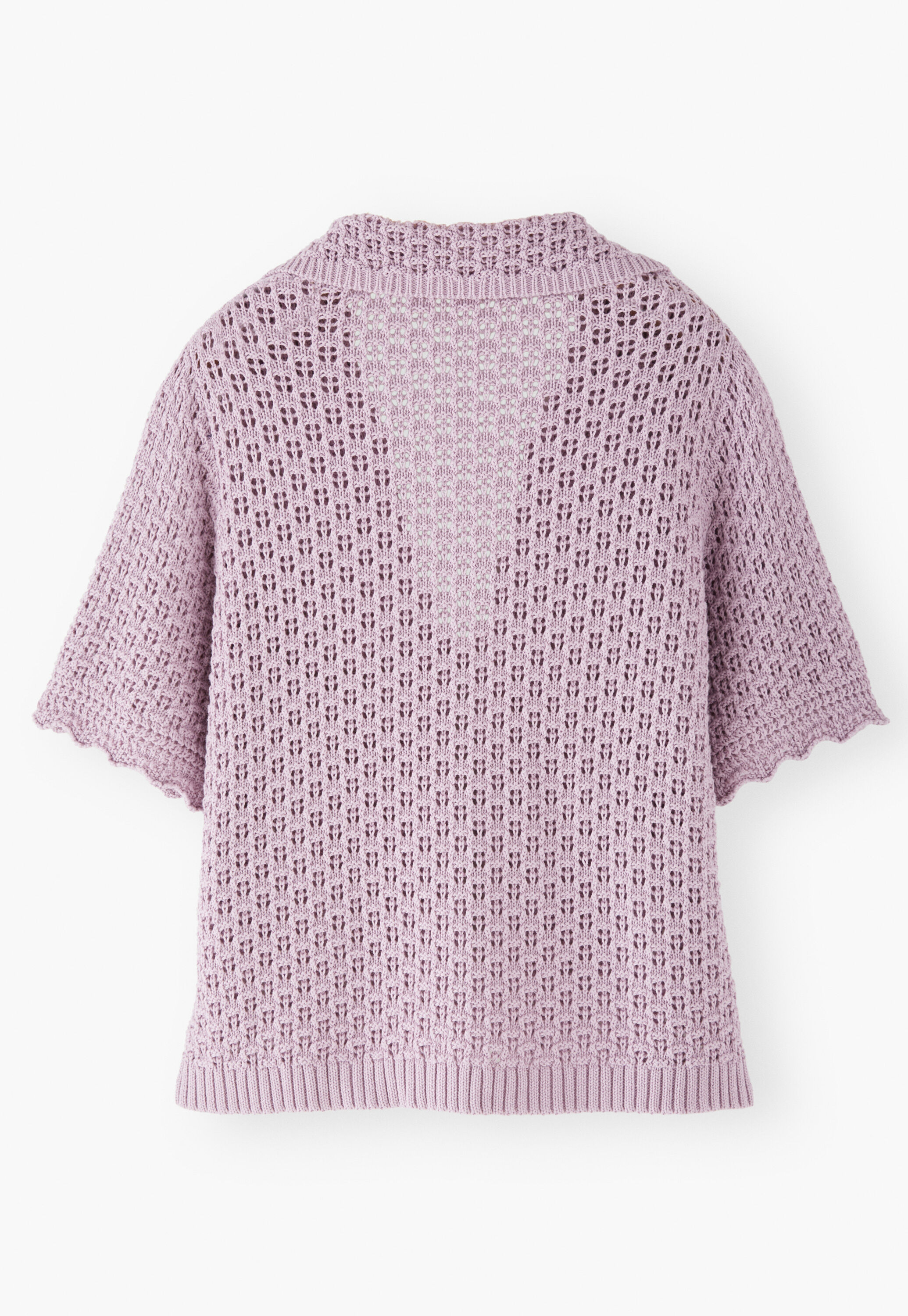 Vorne gebundener Pullover
