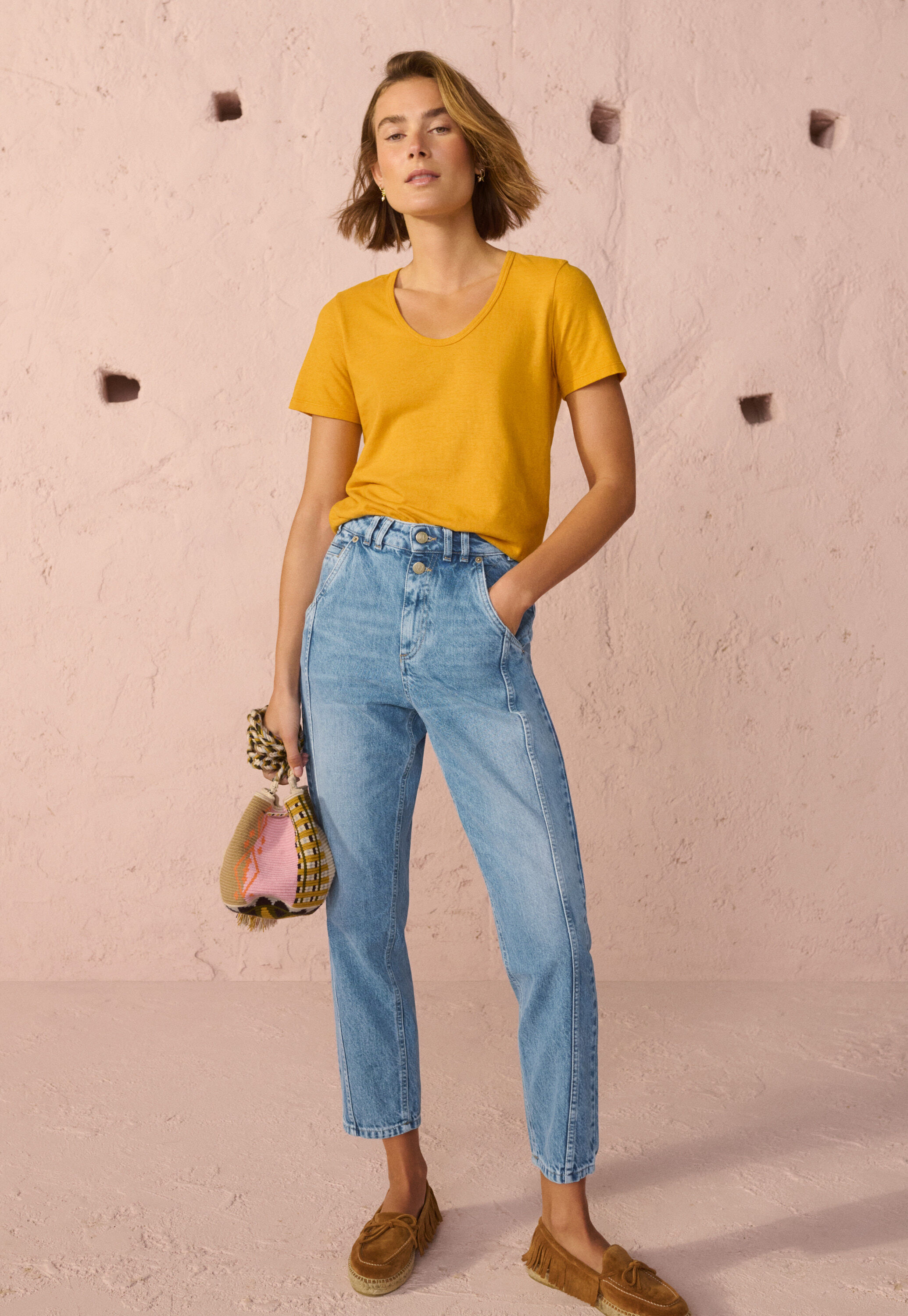 Schmal zulaufende Jeans