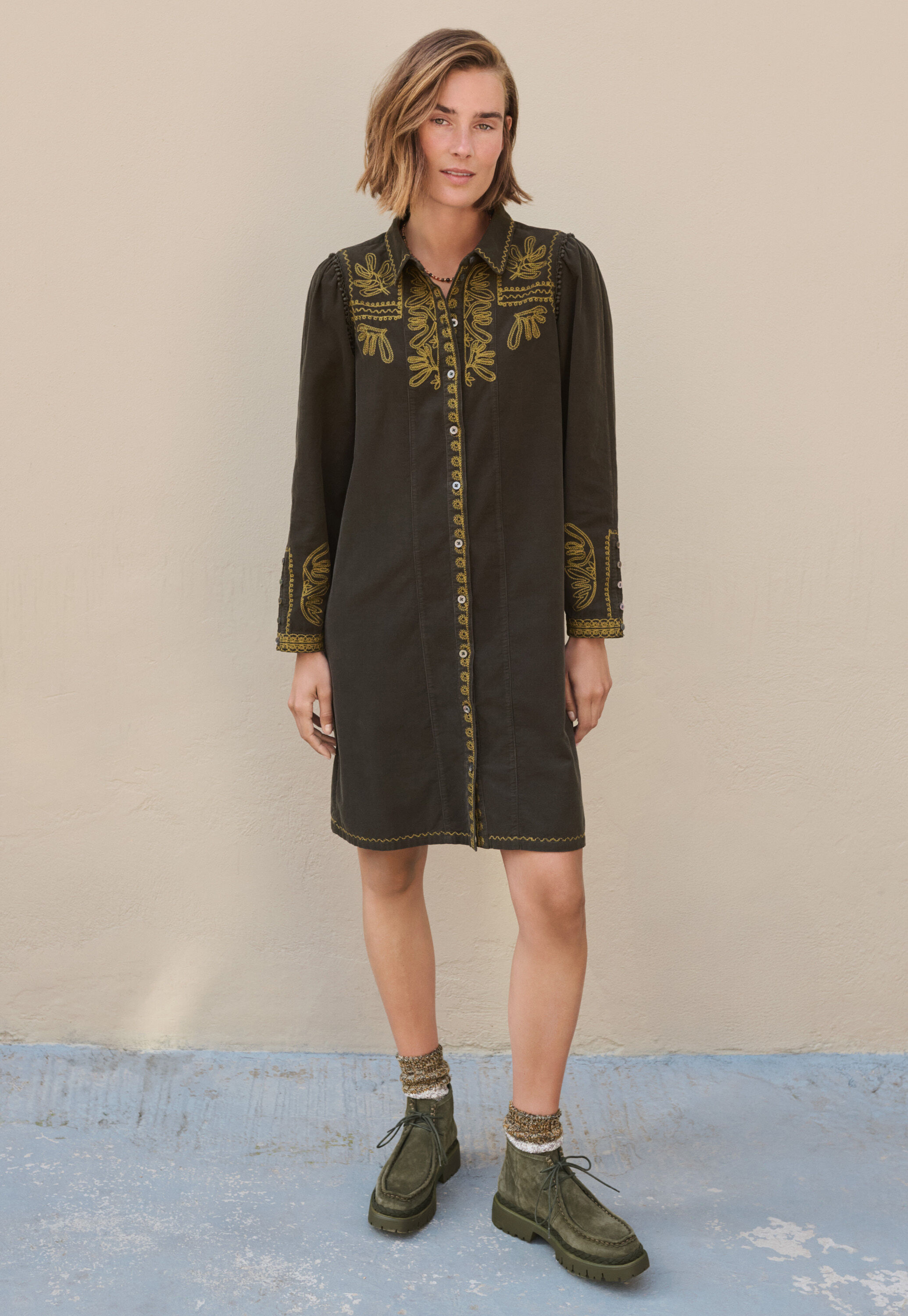 Bluse mit Biesen