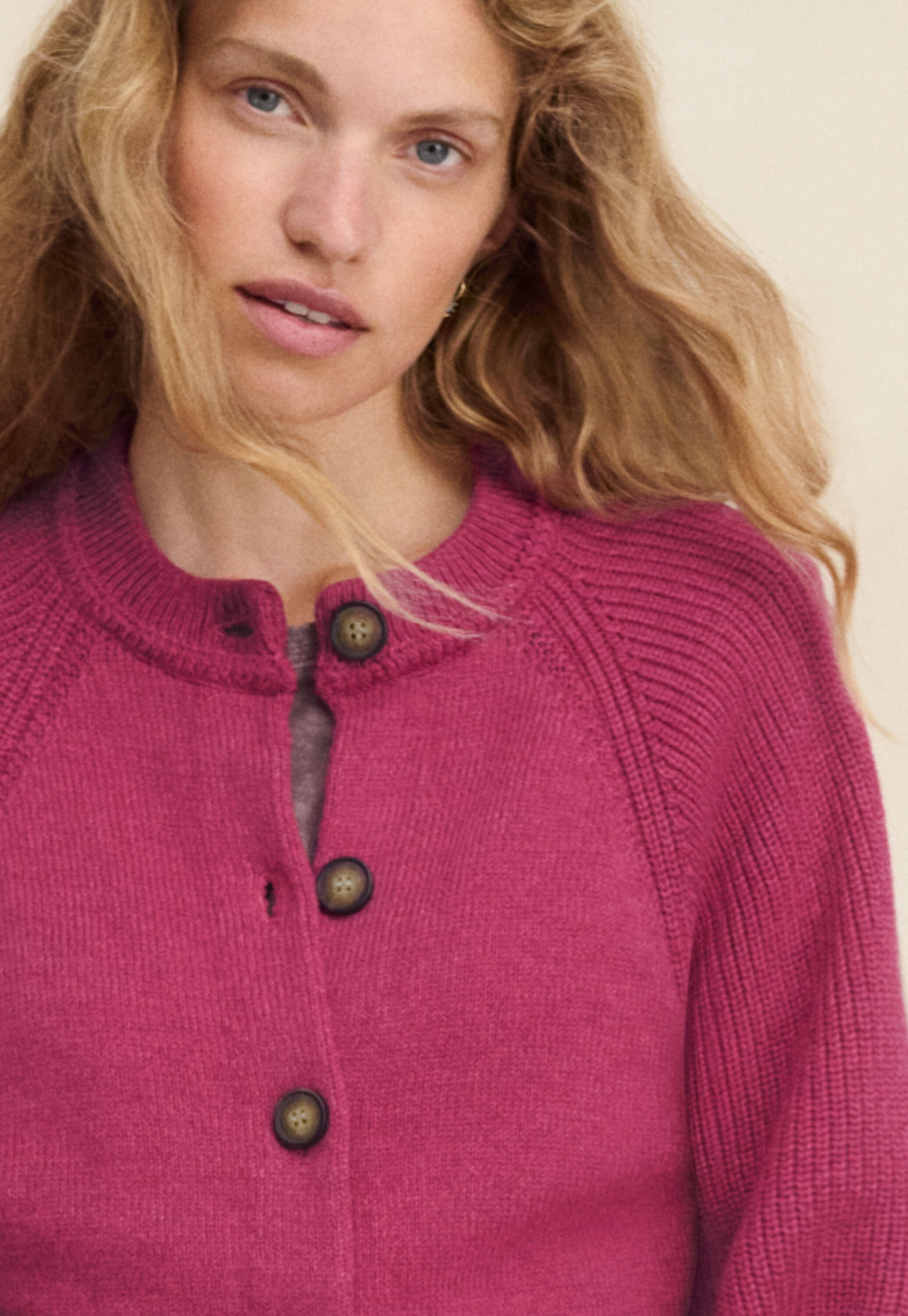Cardigan mit Fledermaus&auml;rmeln