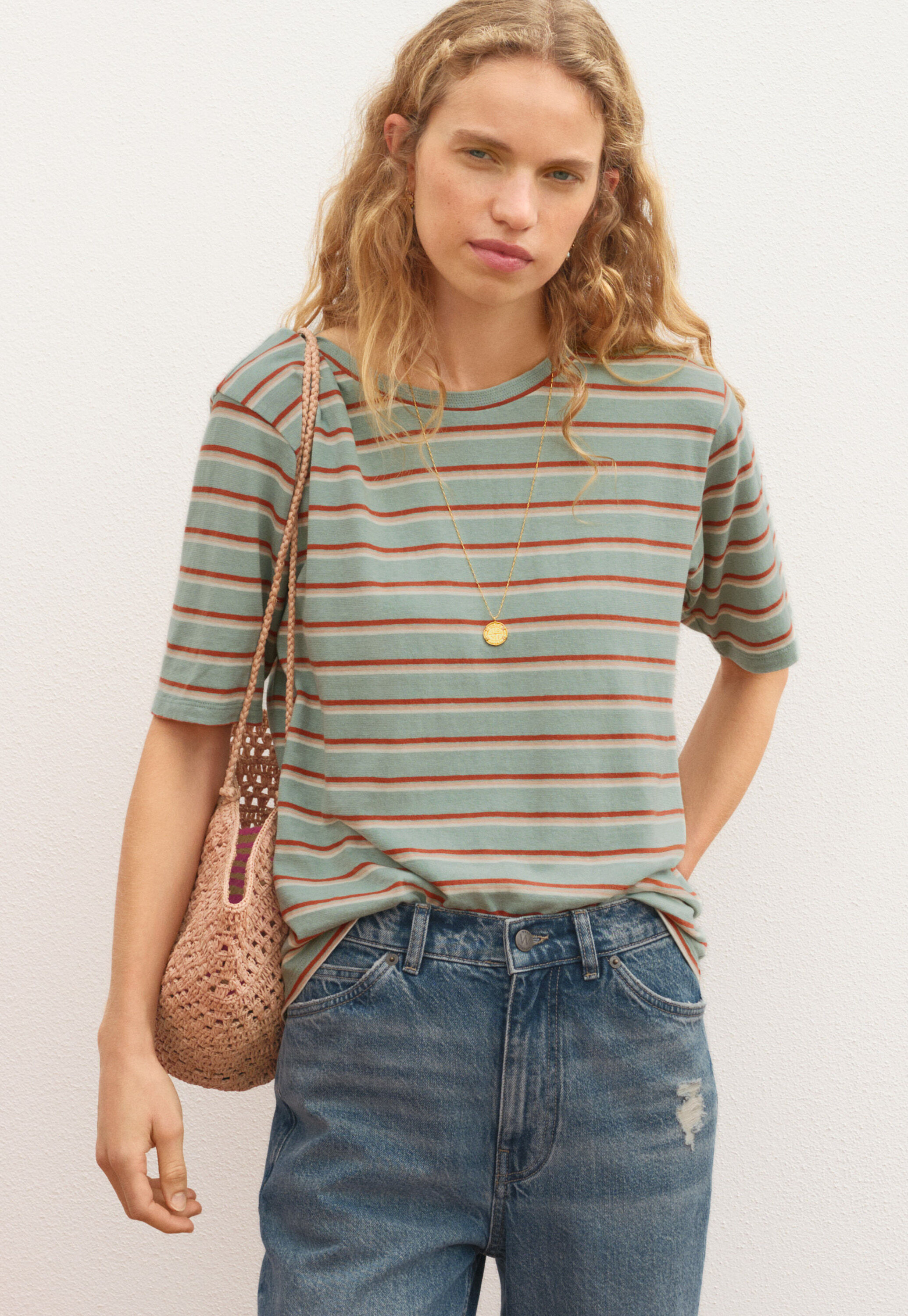Gestreiftes T-Shirt