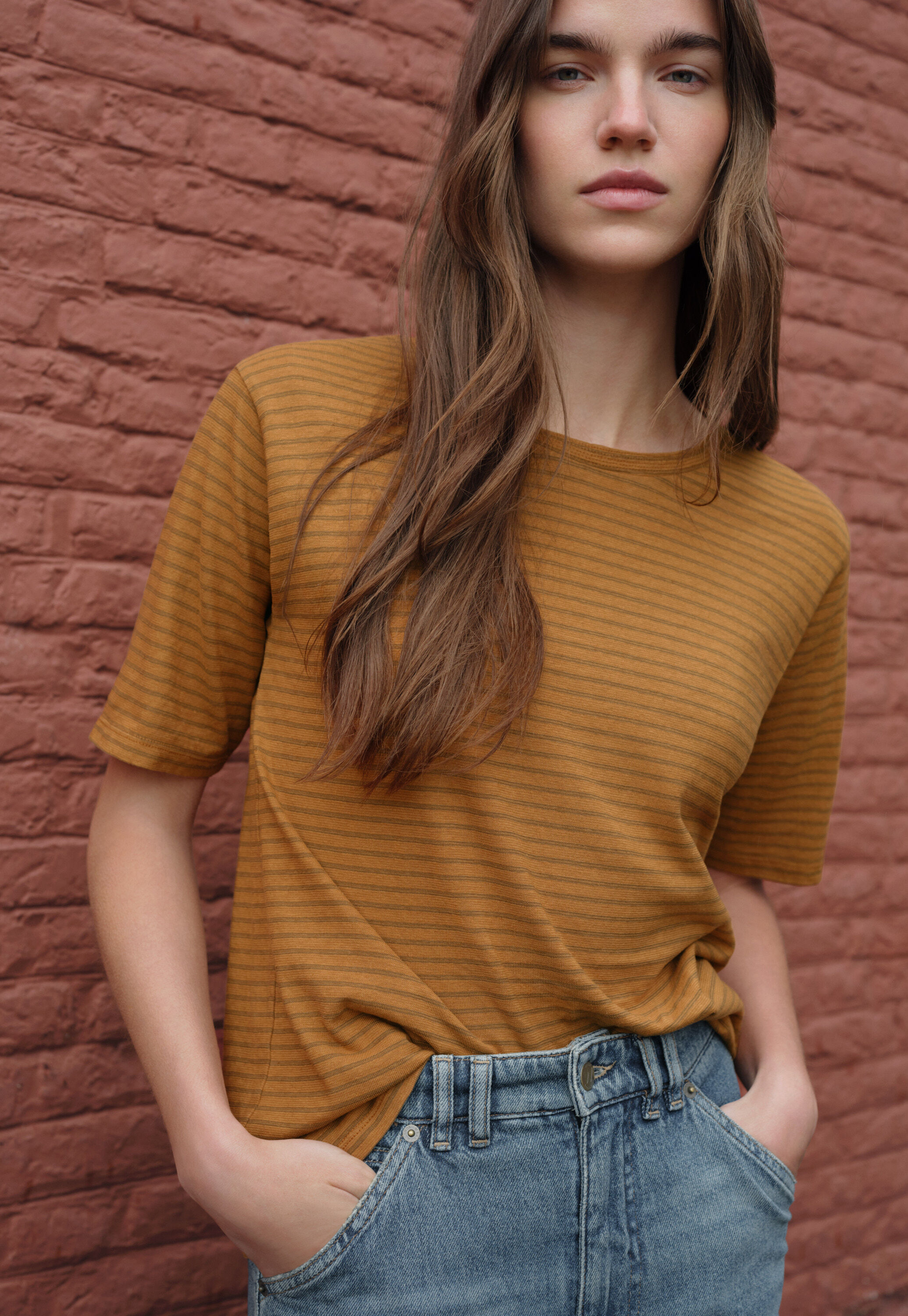 Gestreiftes T-Shirt