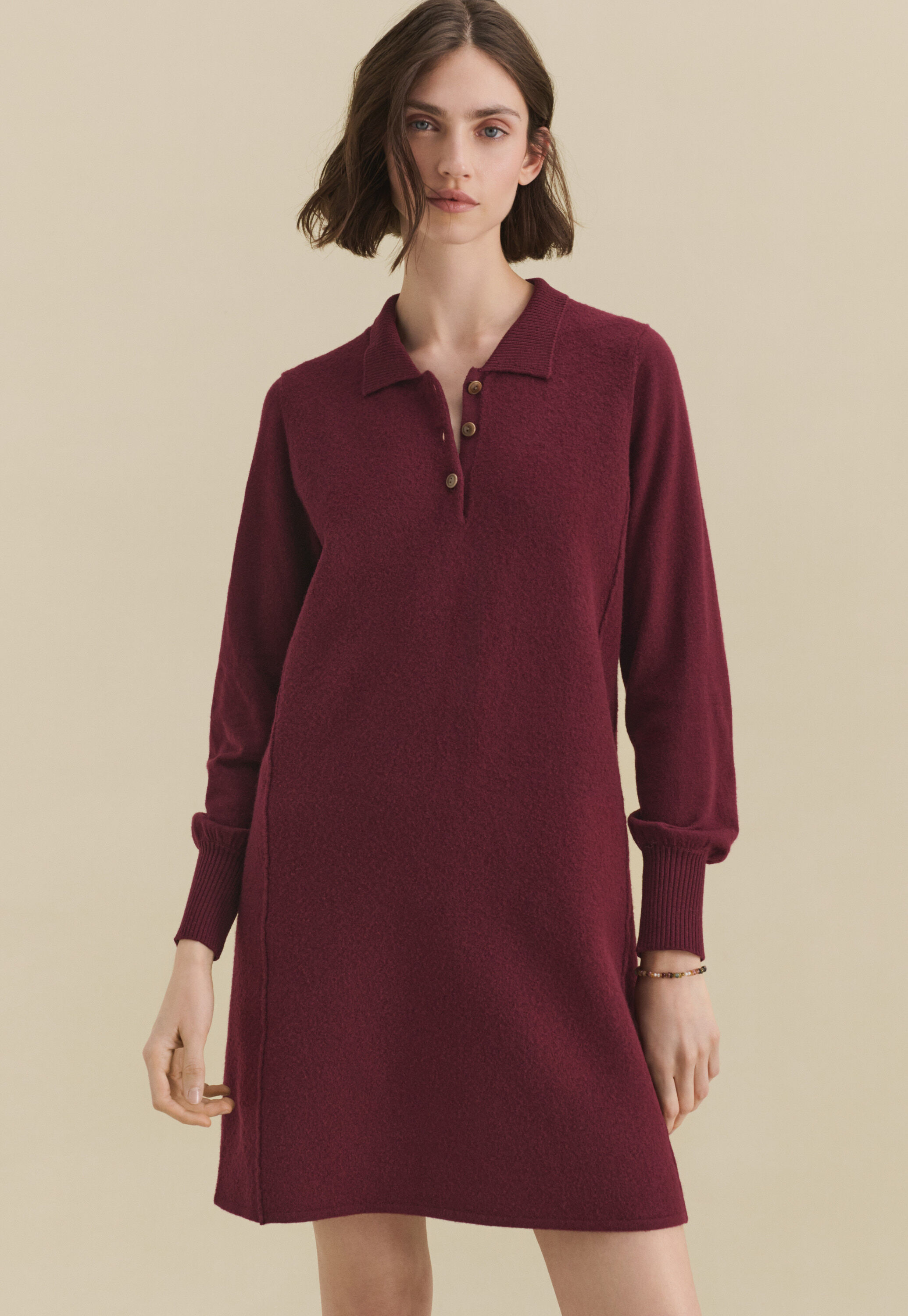 Bluse mit Biesen
