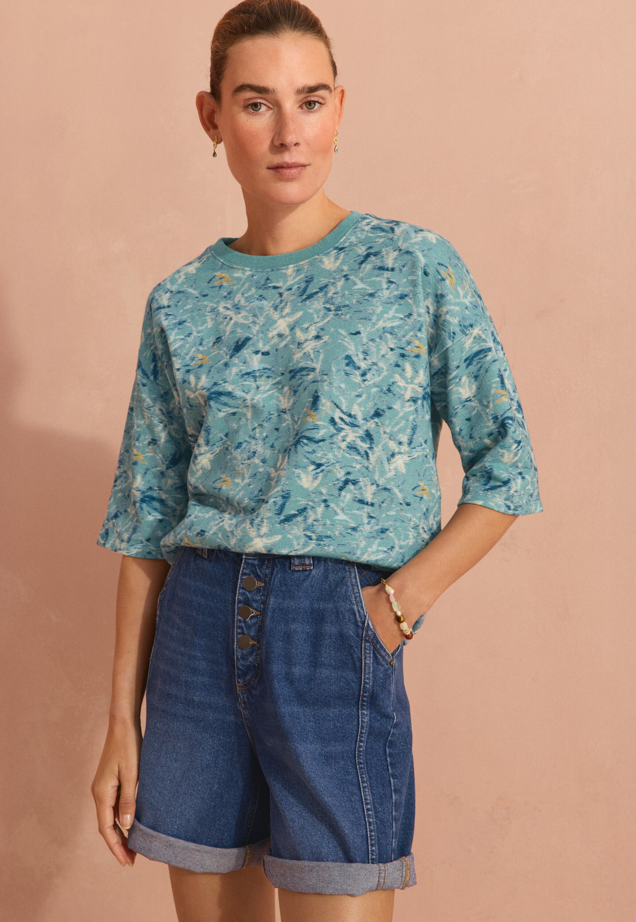 Shorts aus Denim