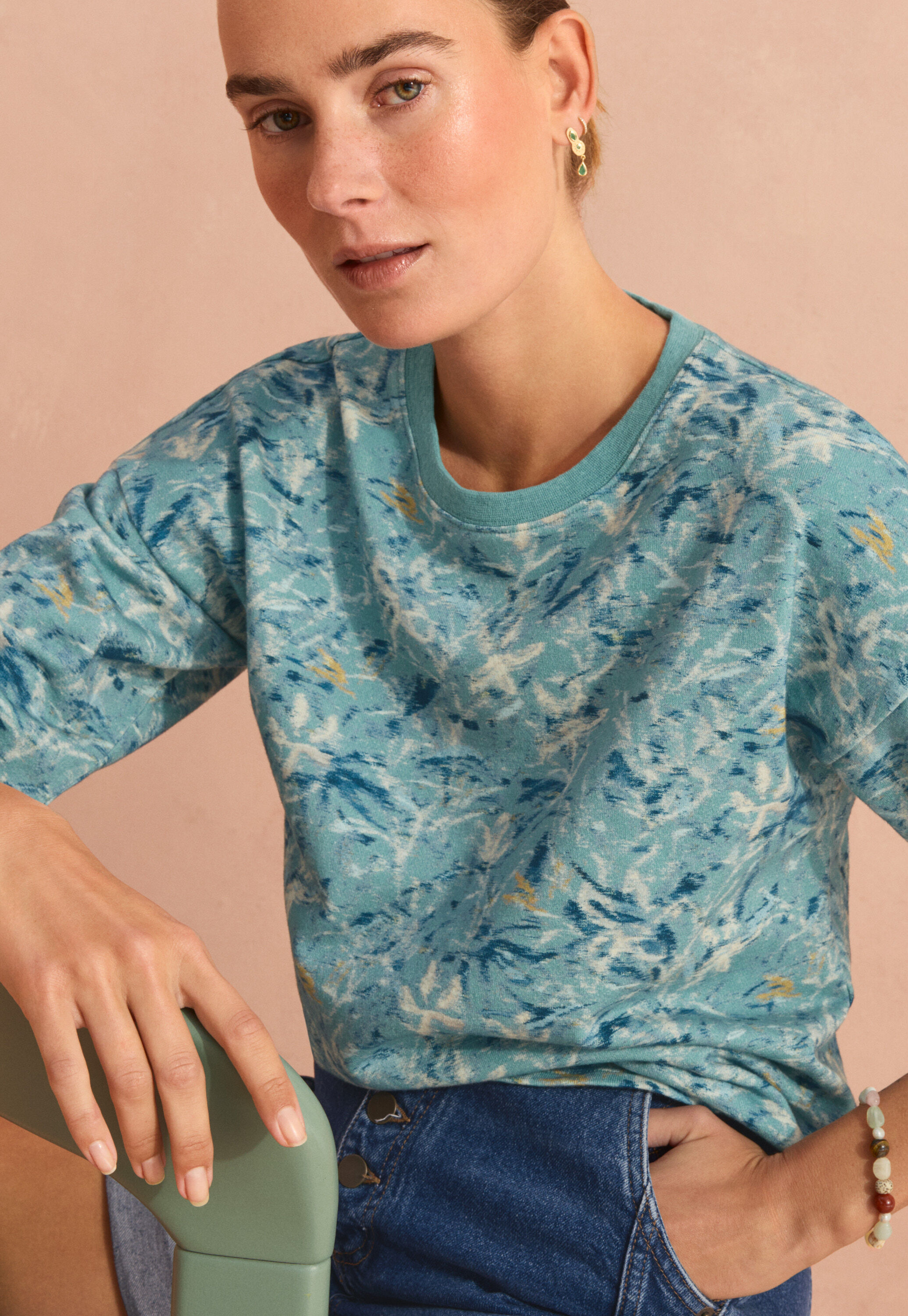 T-Shirt mit Print