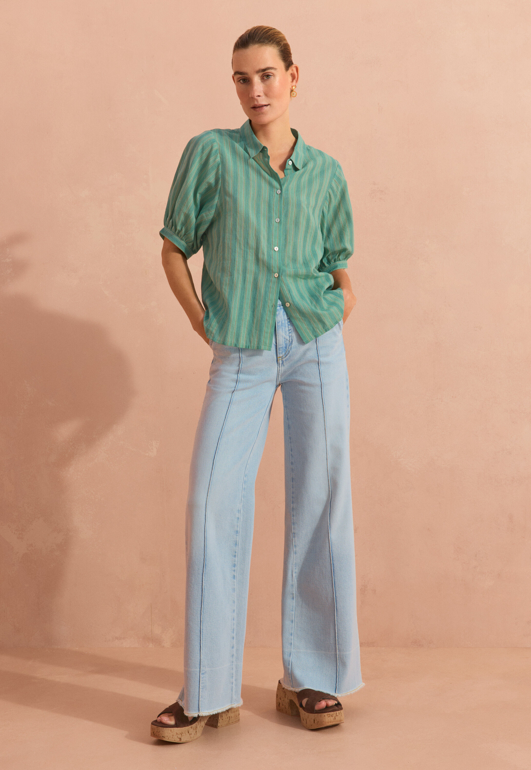 Gestreifte Bluse