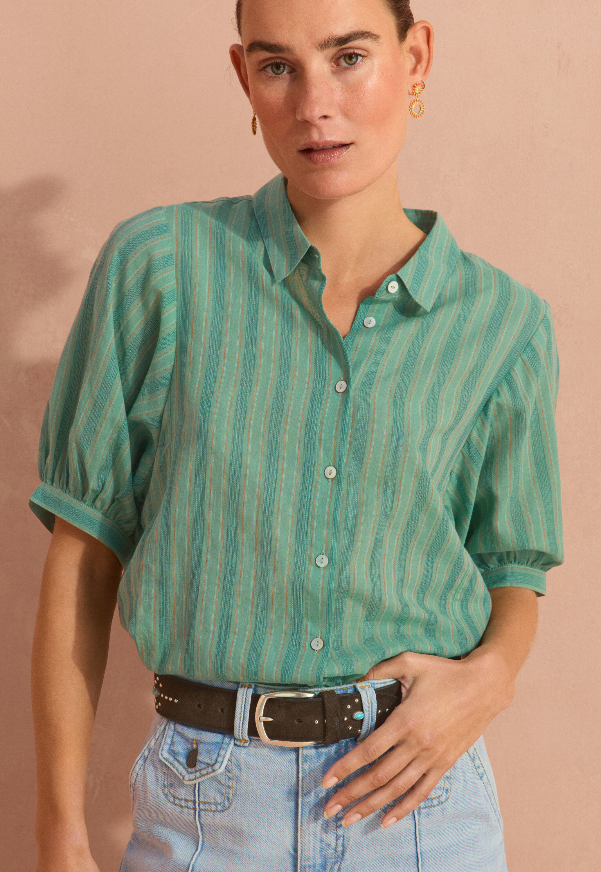 Gestreifte Bluse