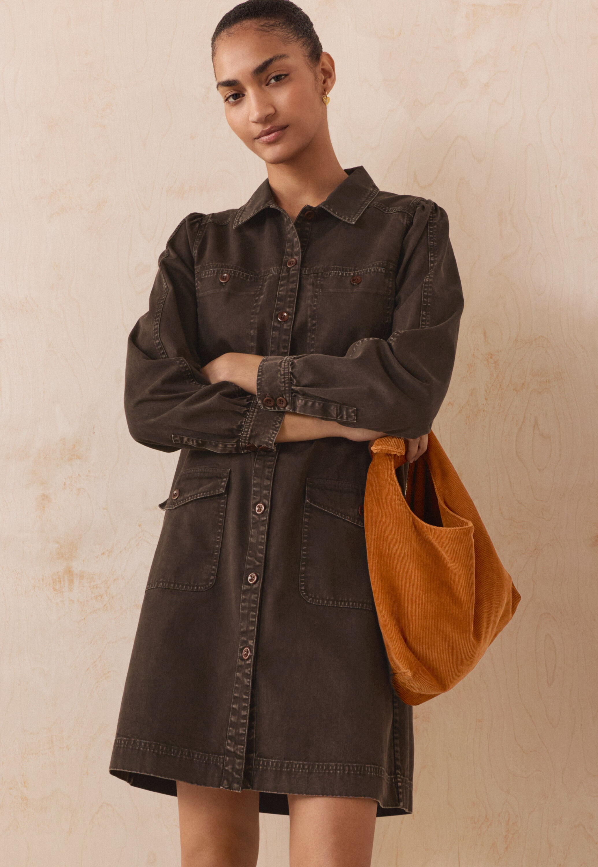 Tasche mit Knotengriff