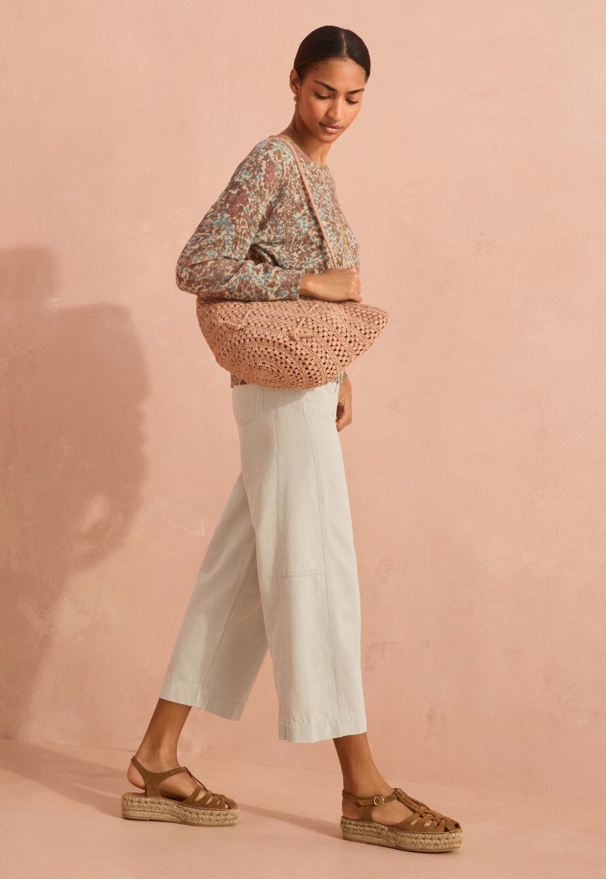 Flatform-Espadrilles