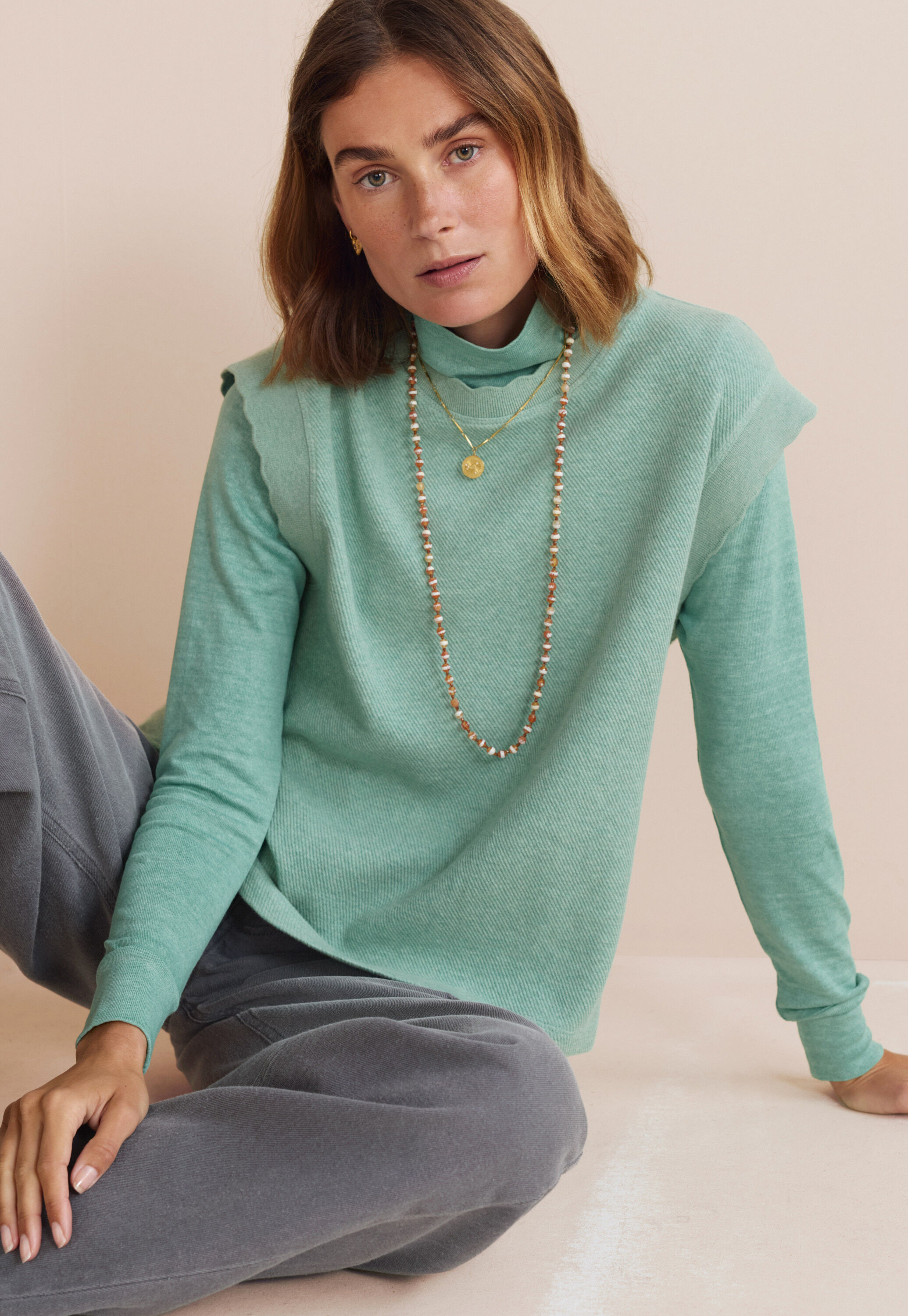 &Auml;rmelloses Sweatshirt