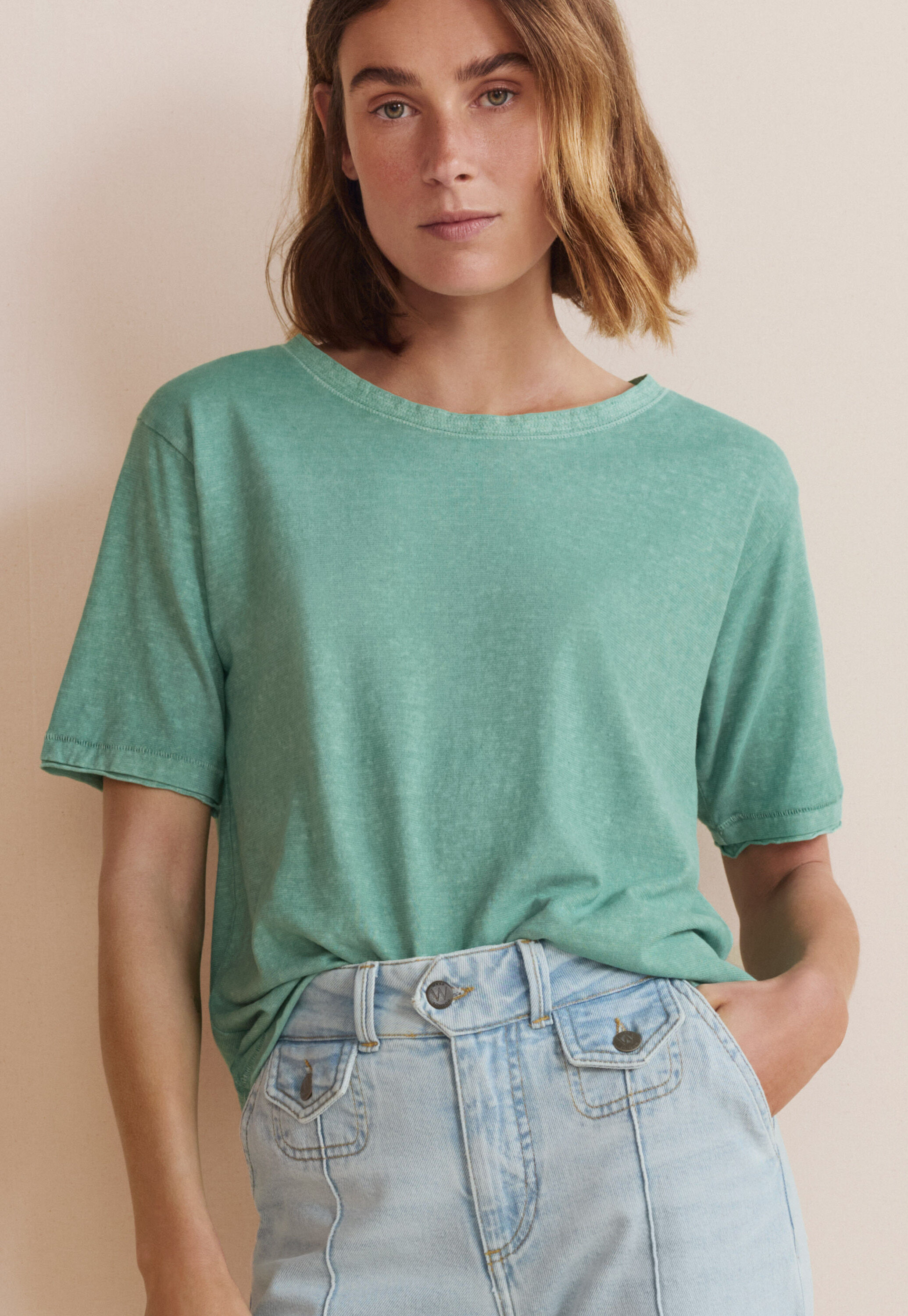 Kastiges T-Shirt