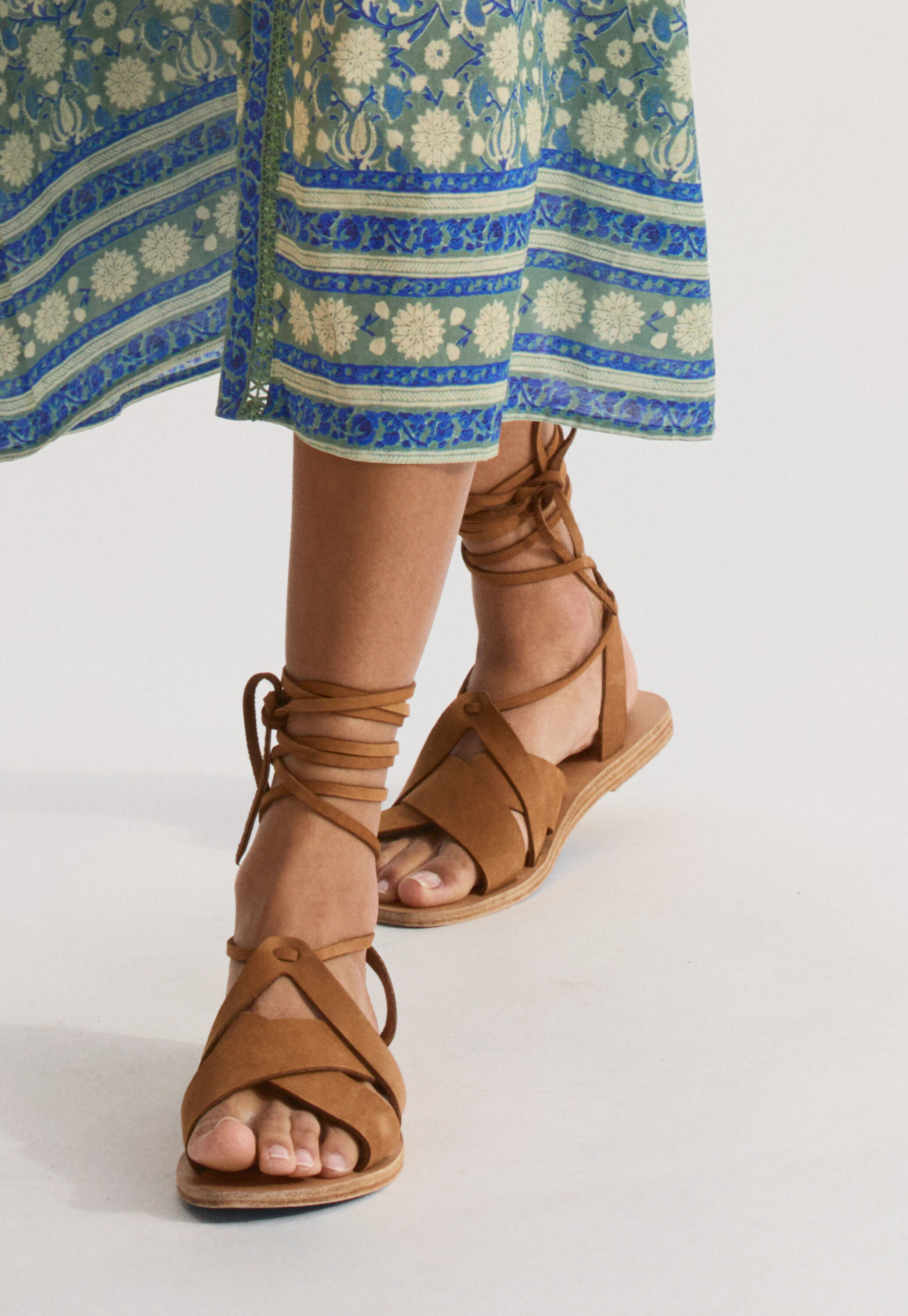 Wickelsandalen