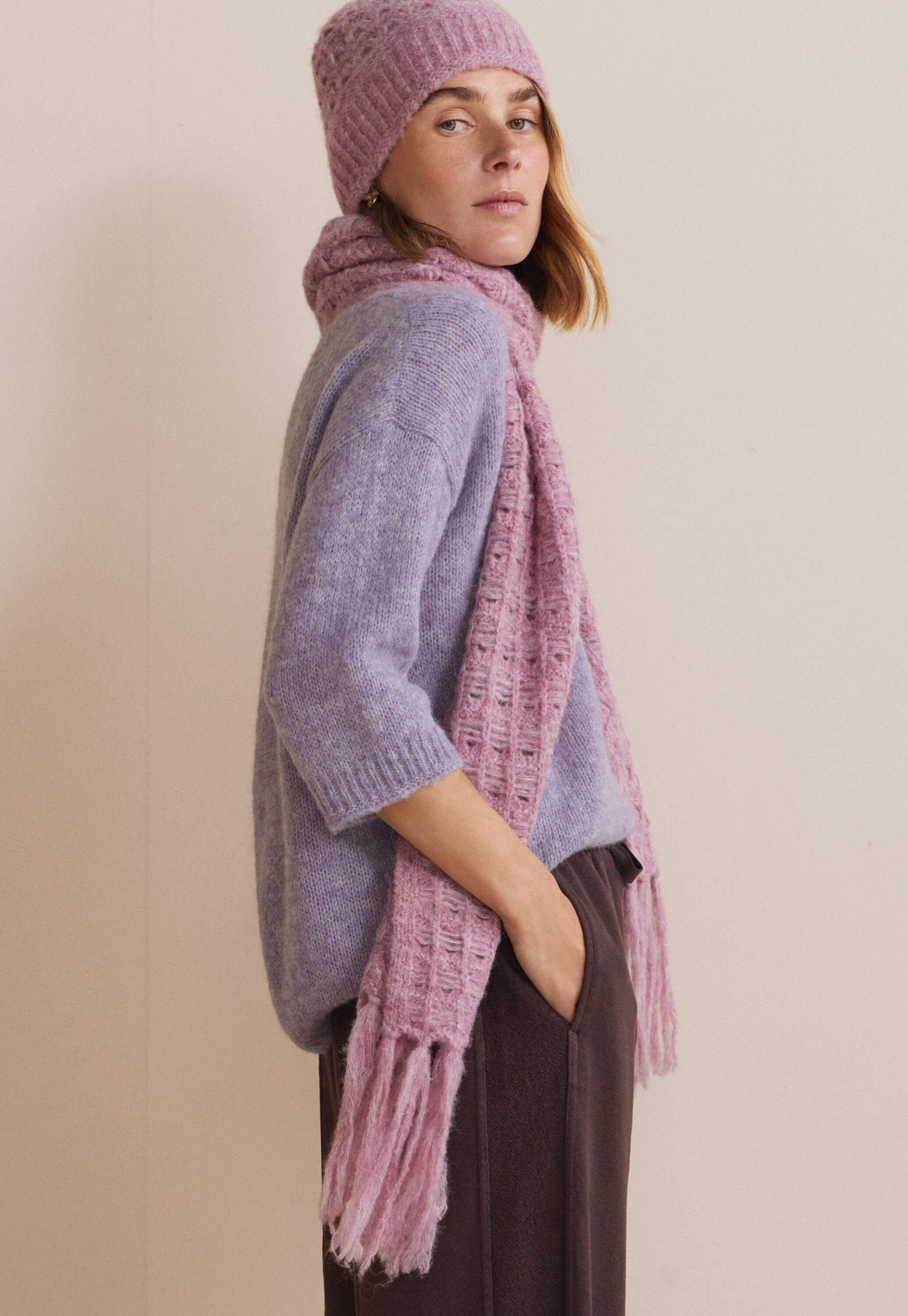 Gestrickte M&uuml;tze