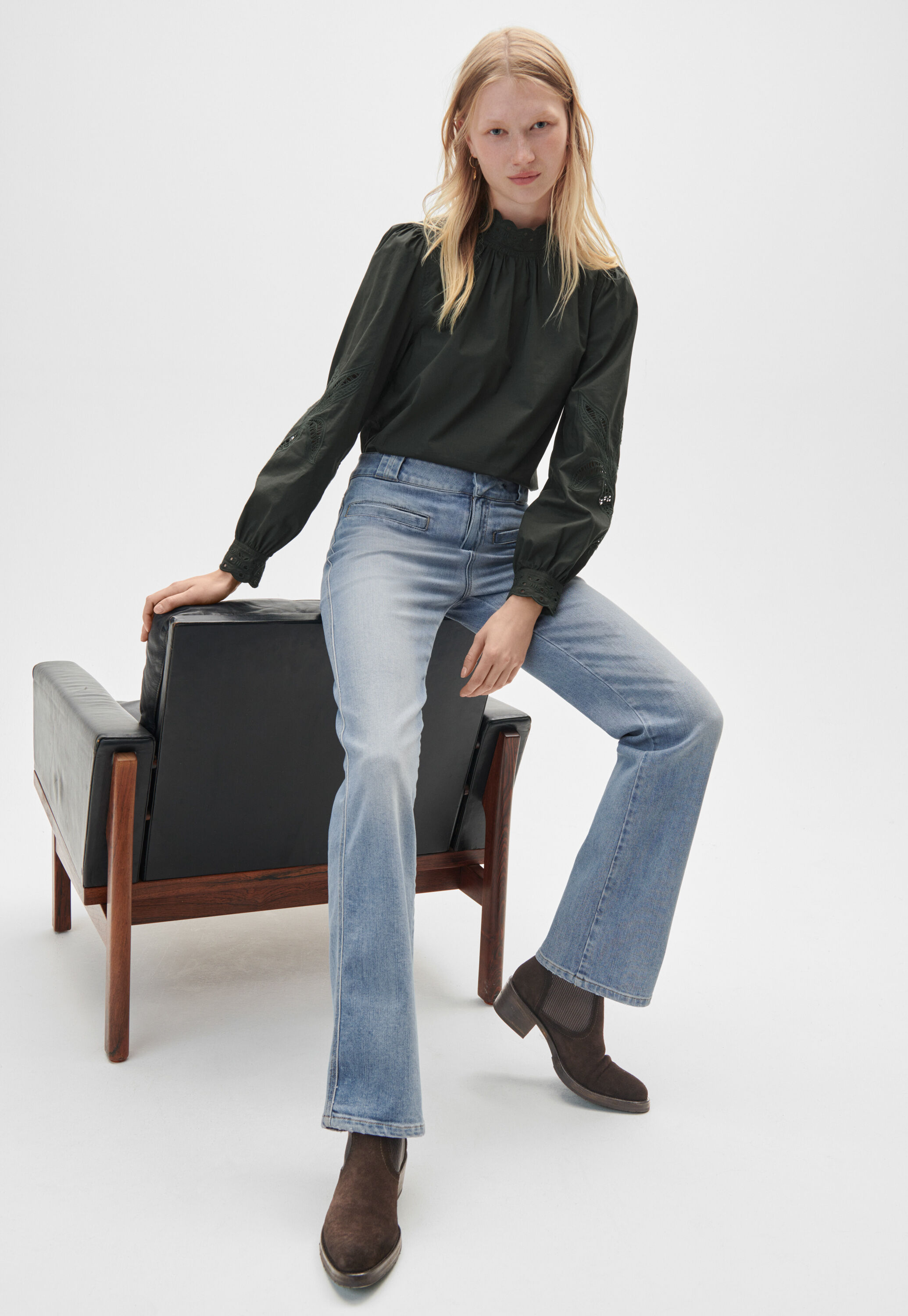 Jeans mit geradem Bein