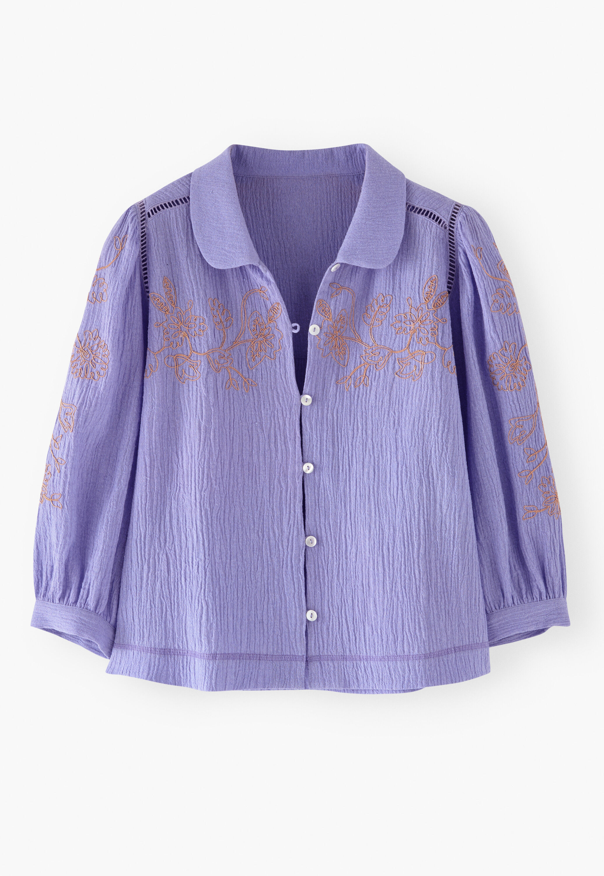 Bestickte Bluse