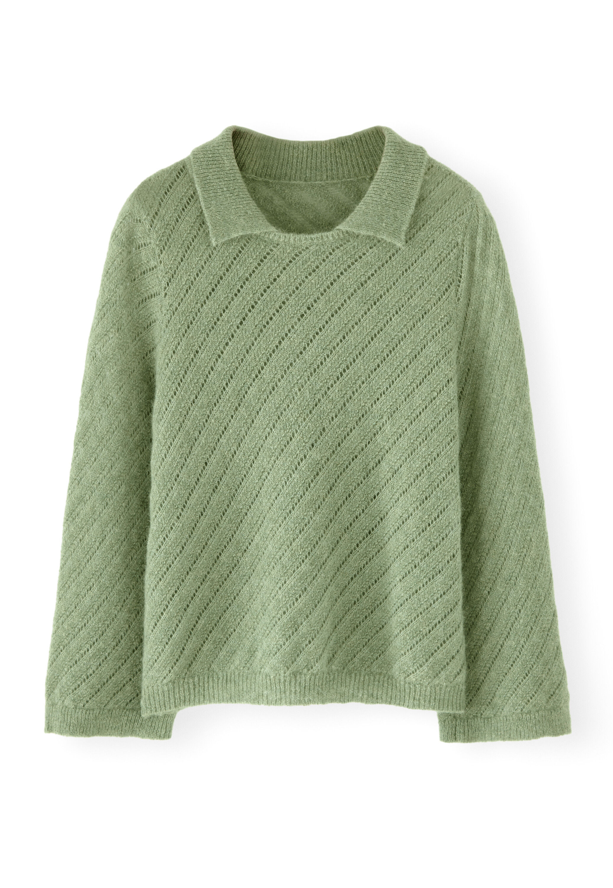 Pullover mit Kragen