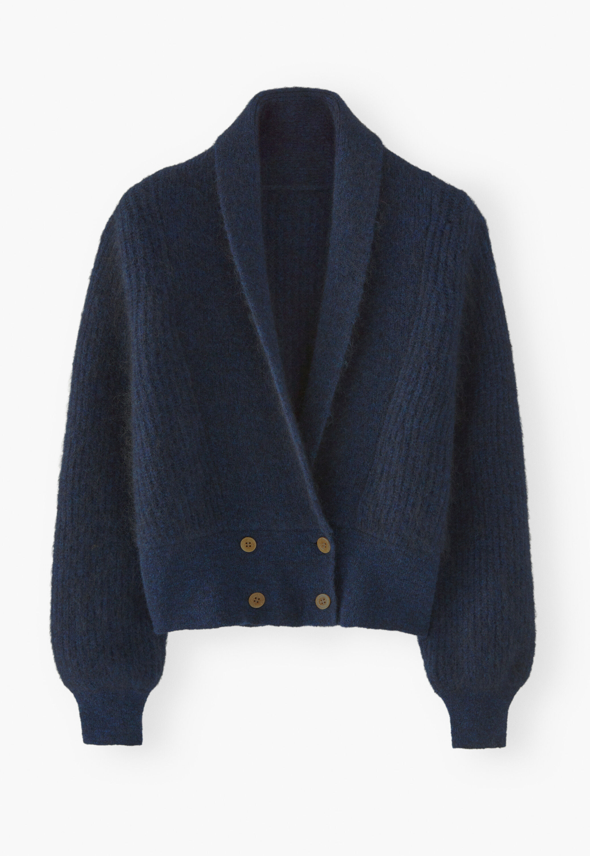 Cardigan mit Schalkragen