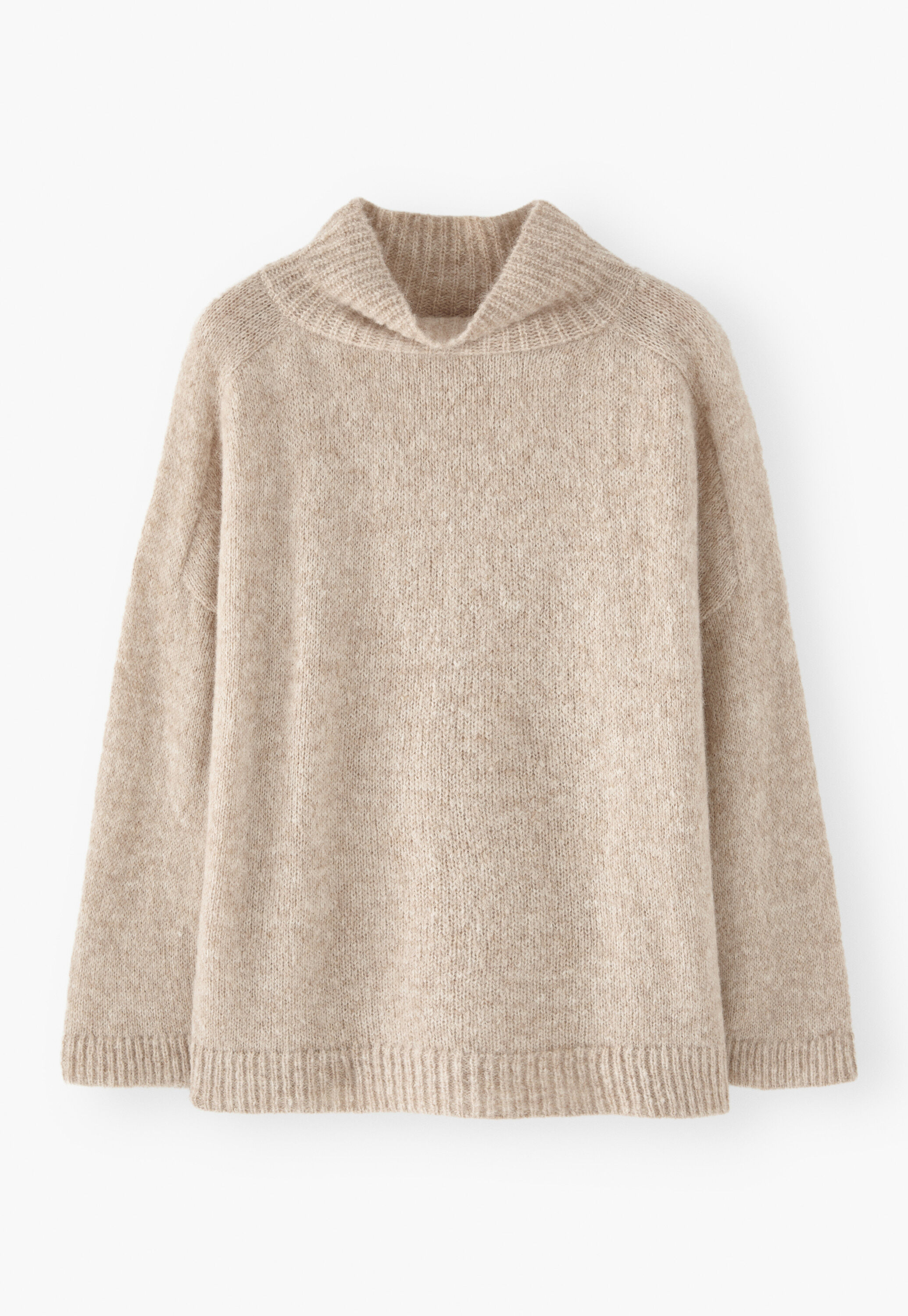 Pullover mit hohem Kragen