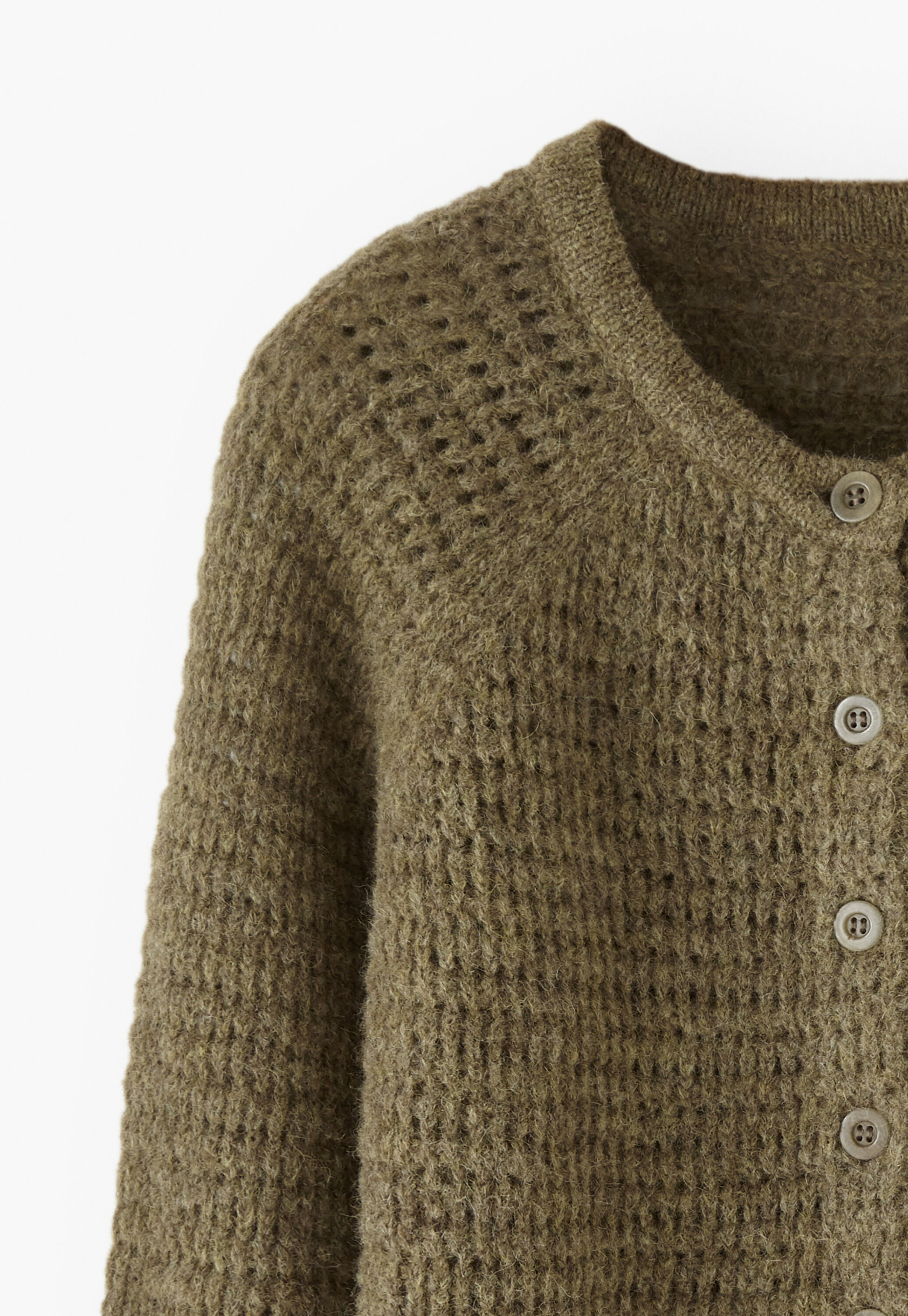 Durchgekn&ouml;pfter Cardigan