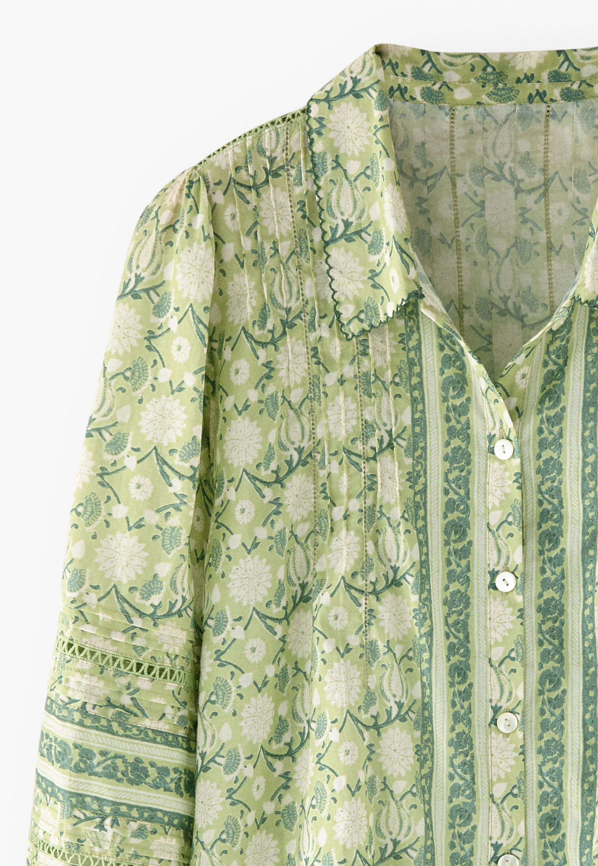 Bluse mit Print