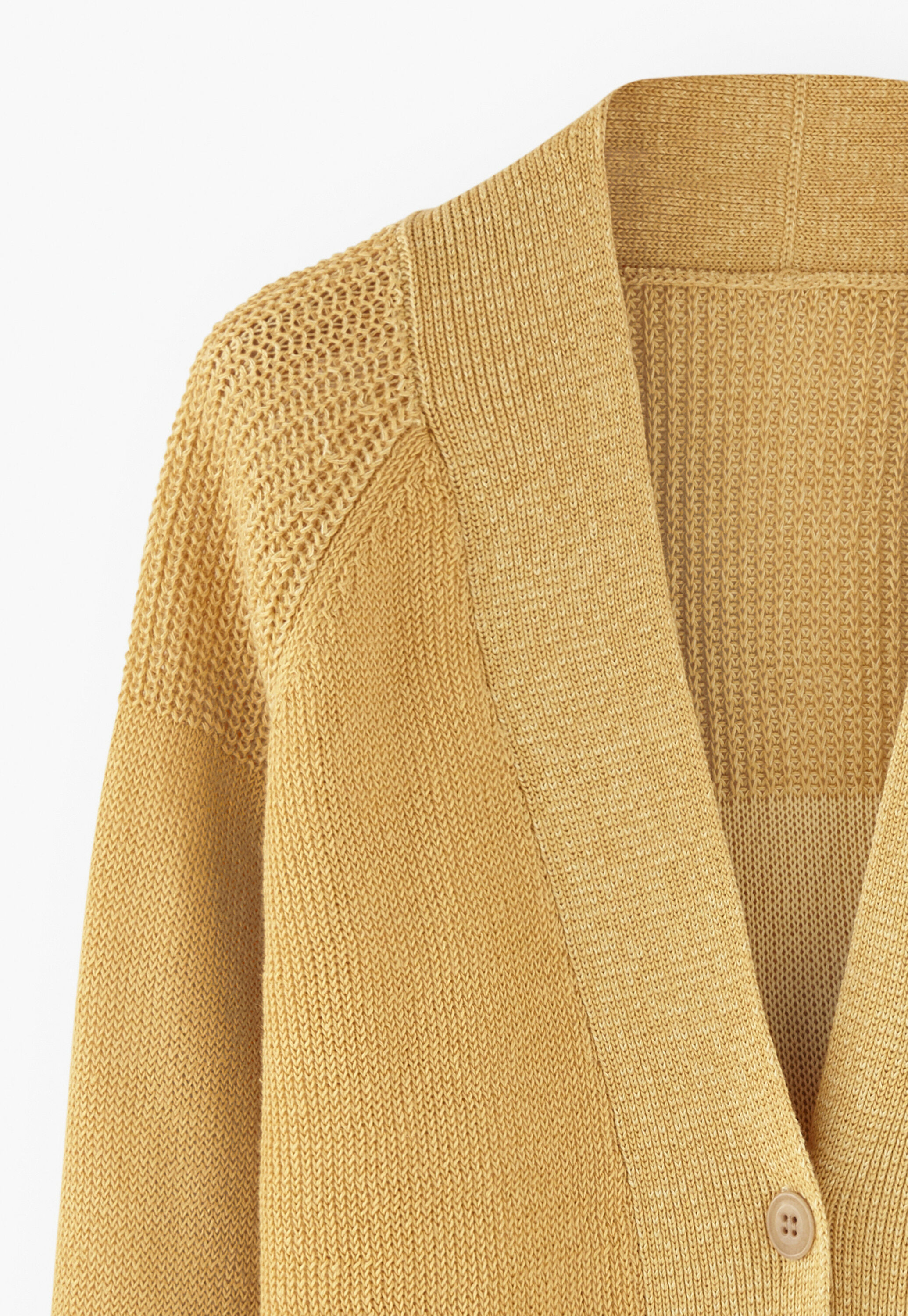Raglancardigan mit V-Ausschnitt