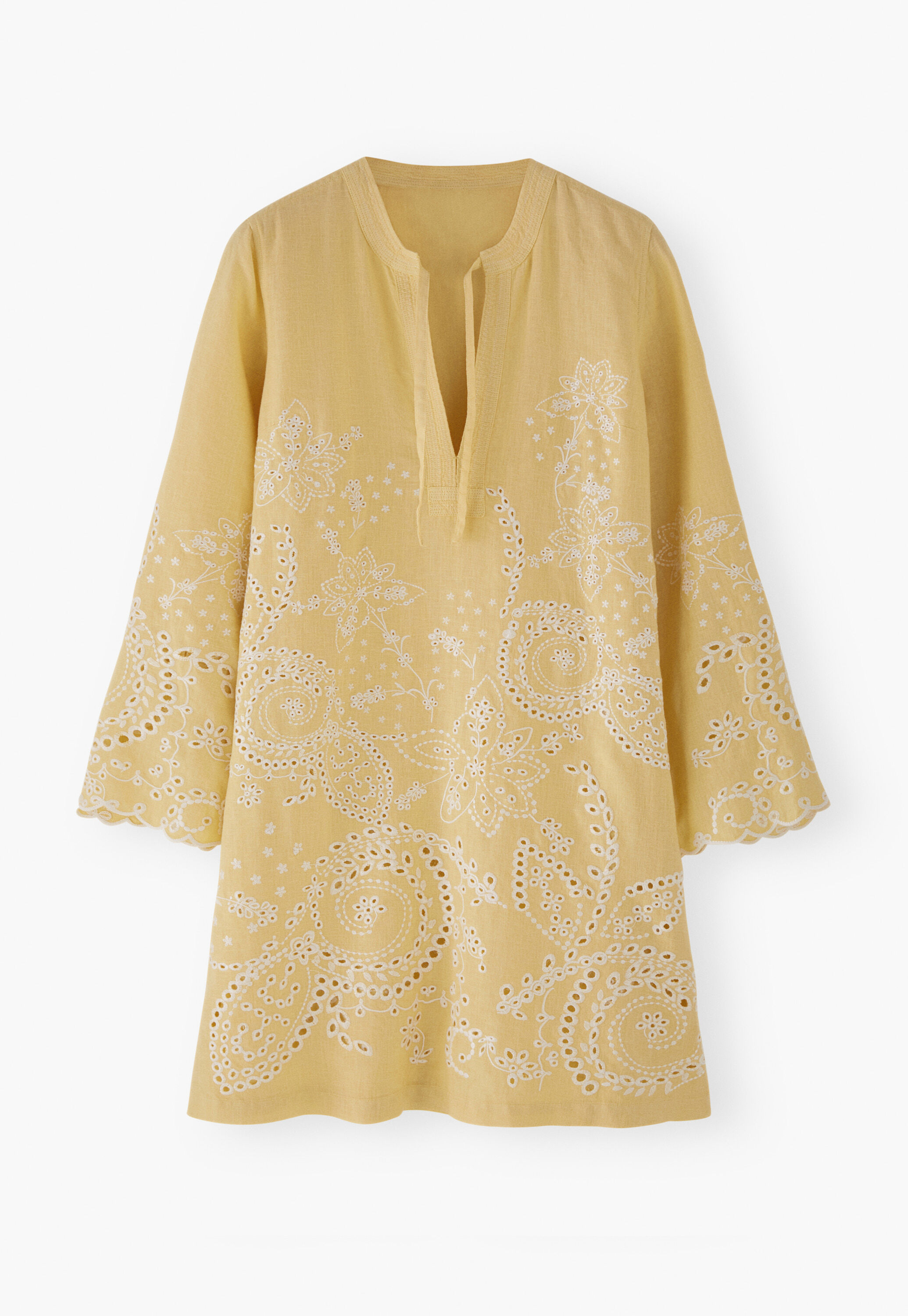 Cutwork-Kleid