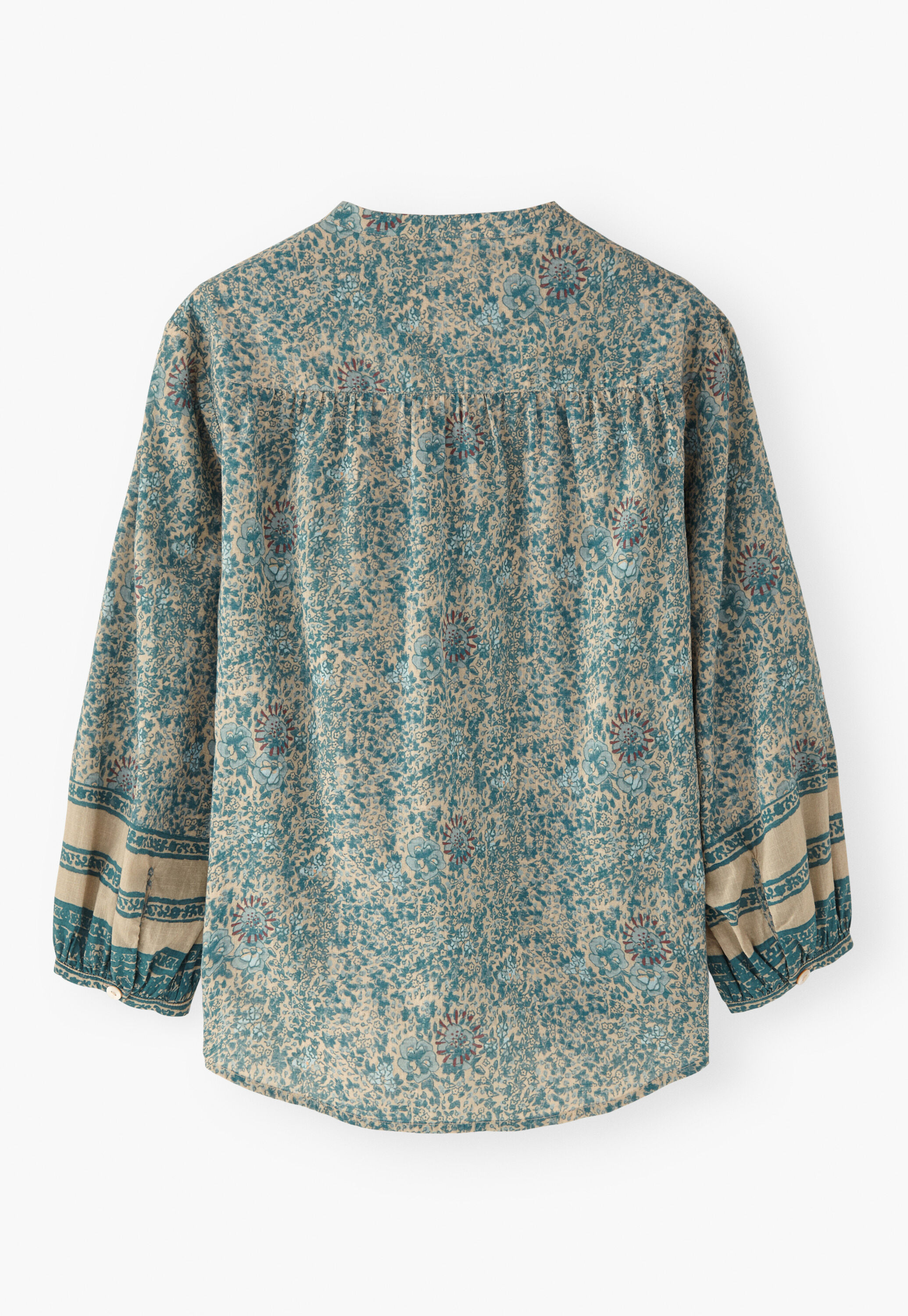 Boyfriend-Hemd mit Print