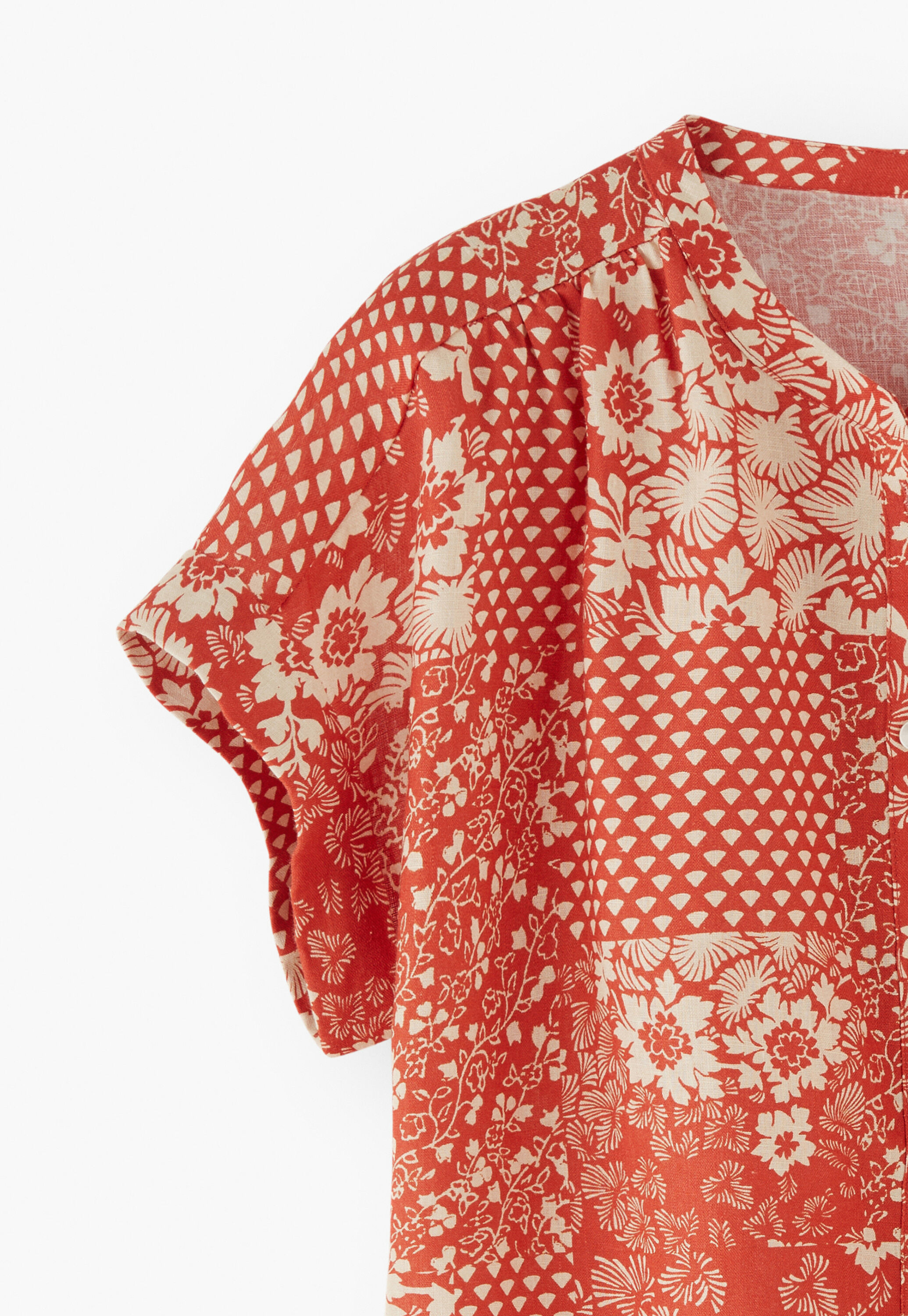Bedruckte Bluse