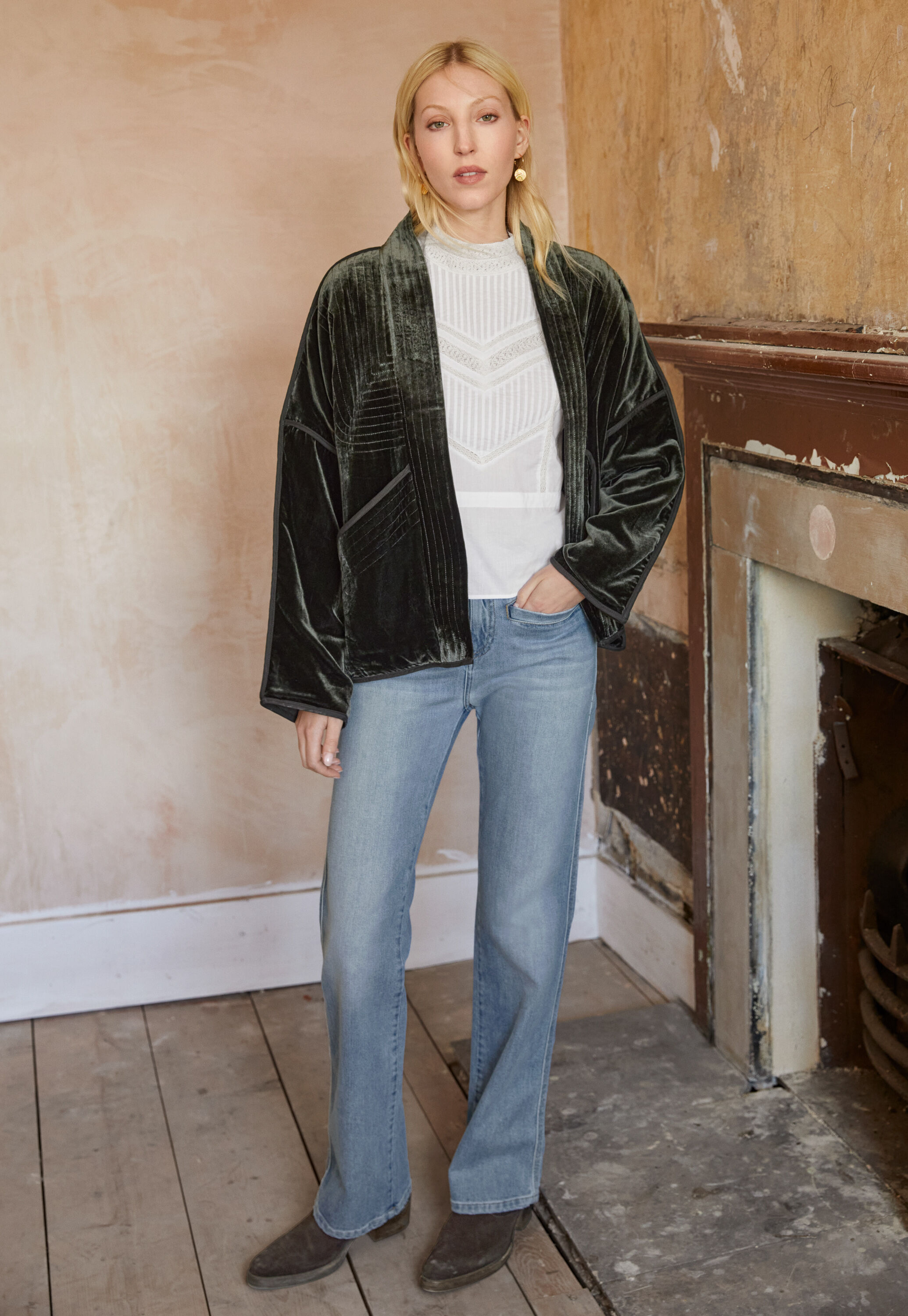 Jeans mit geradem Bein