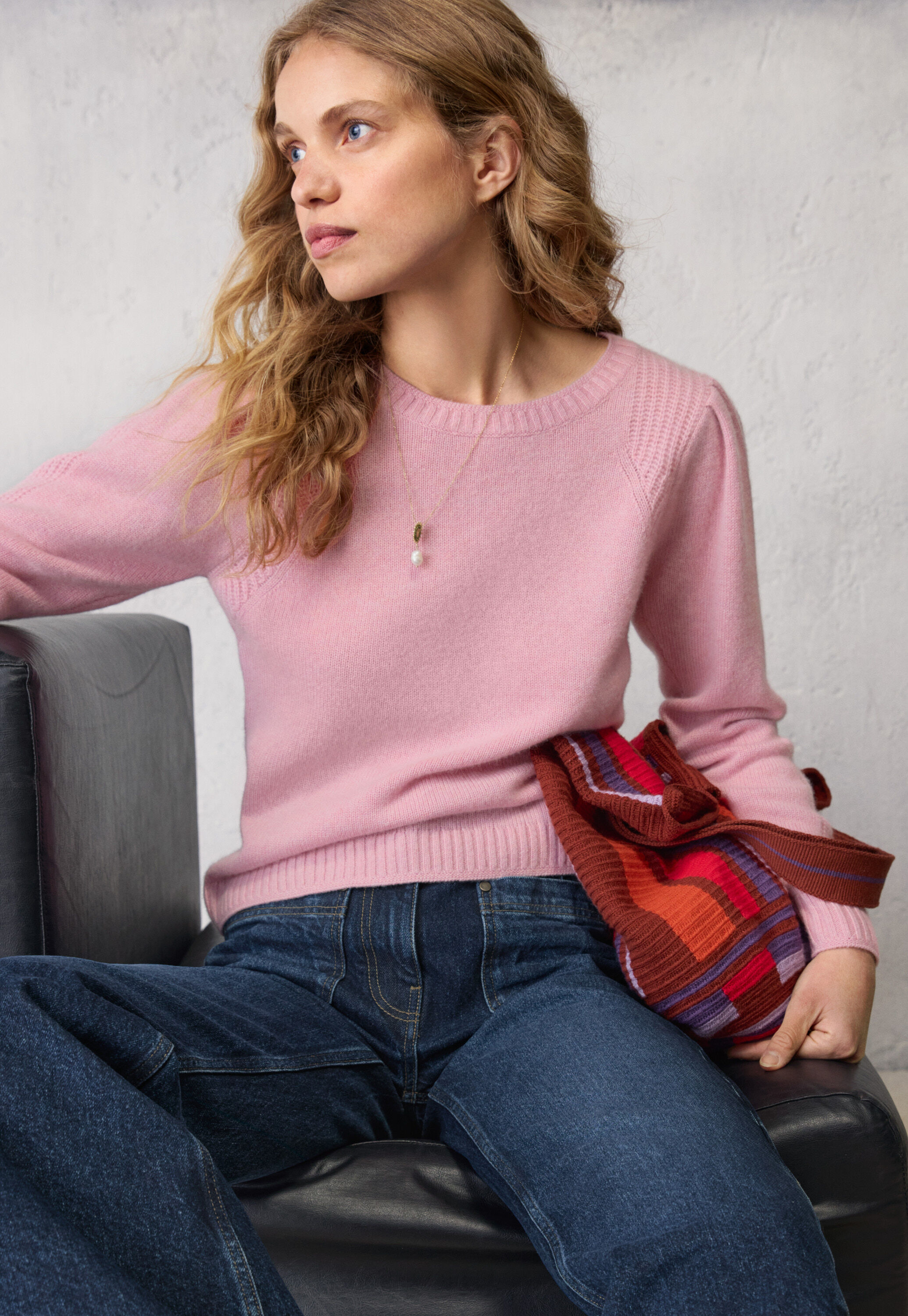Pullover mit Puff&auml;rmeln
