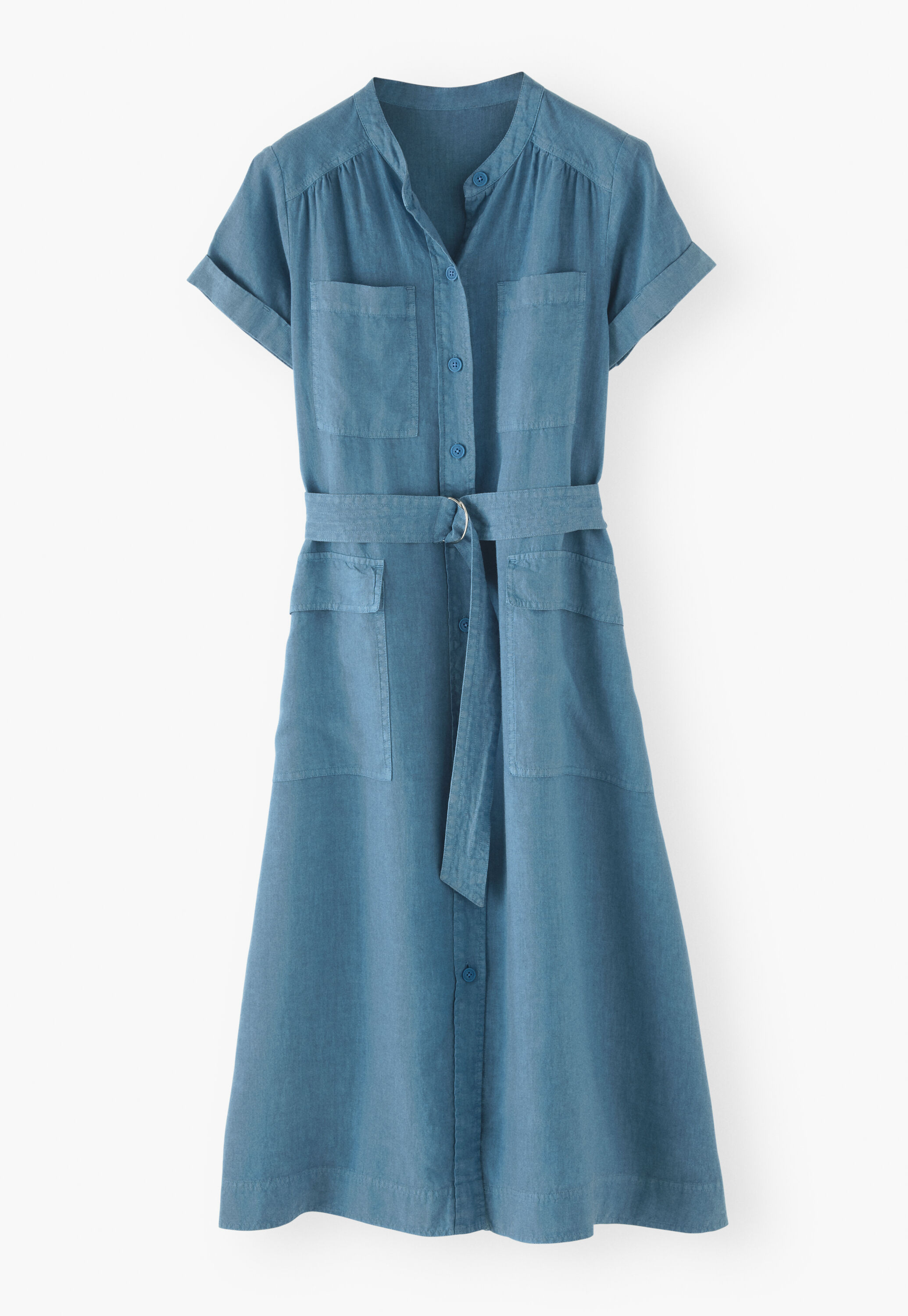 Utility-Hemdblusenkleid