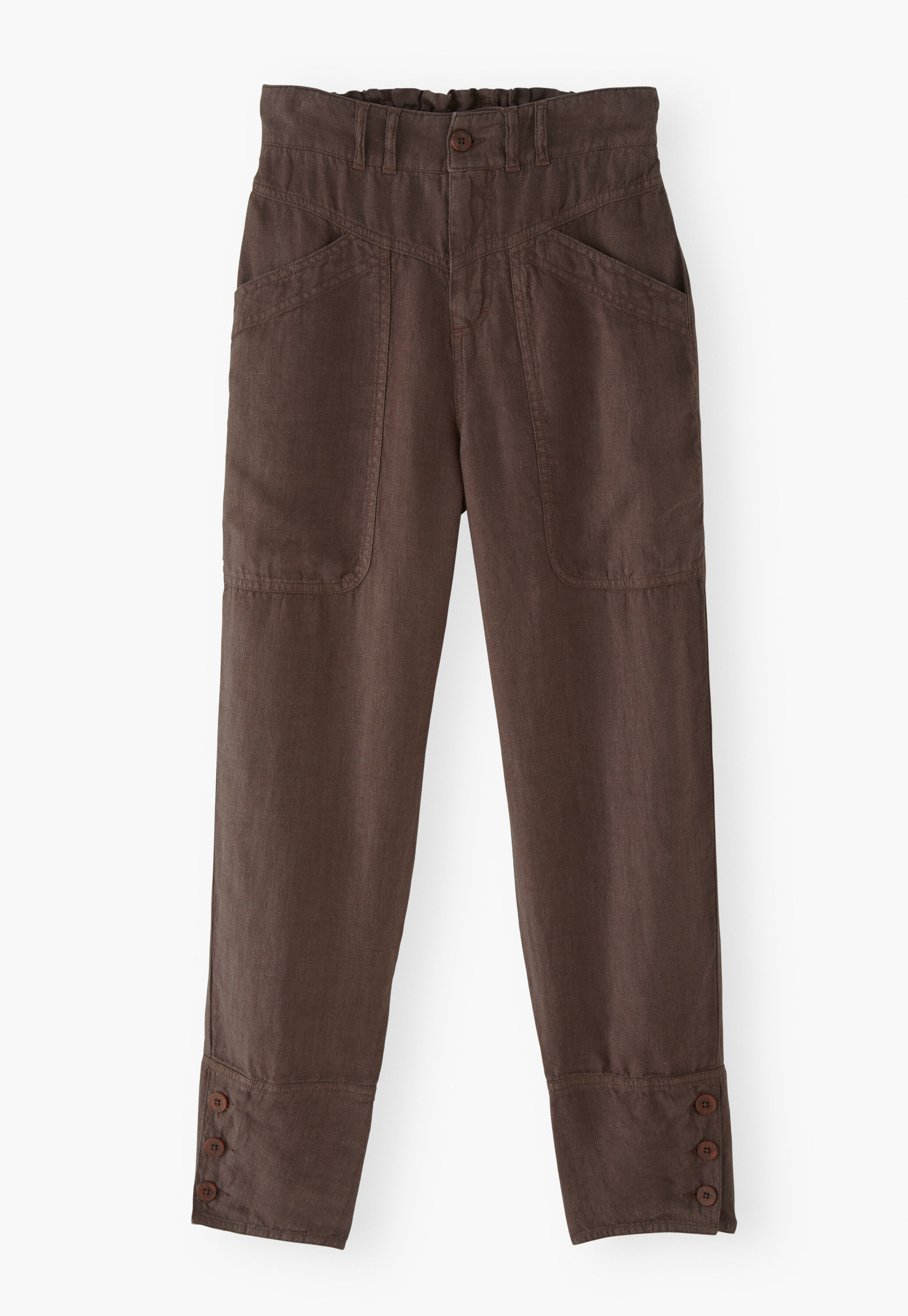 K&uuml;rzer geschnittene Hose