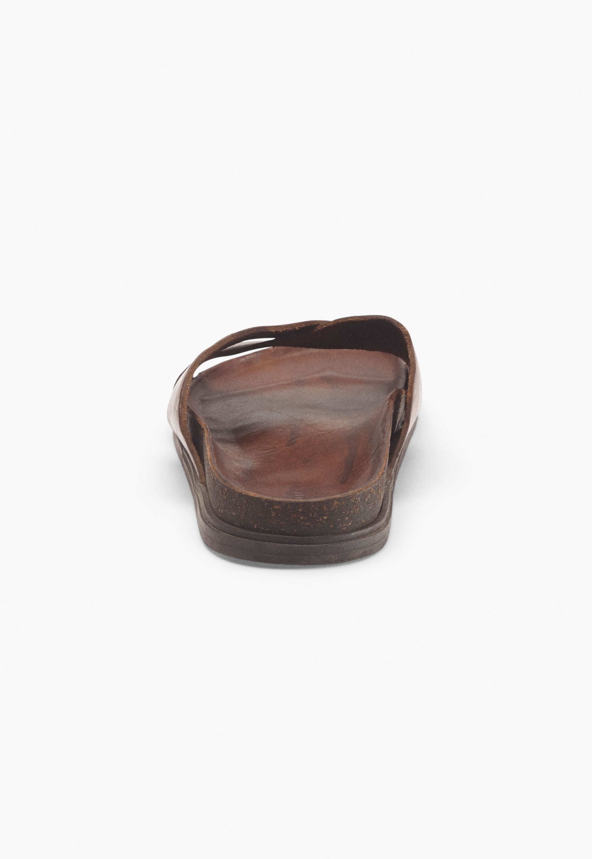 Slipper mit &uuml;berkreuzter Front