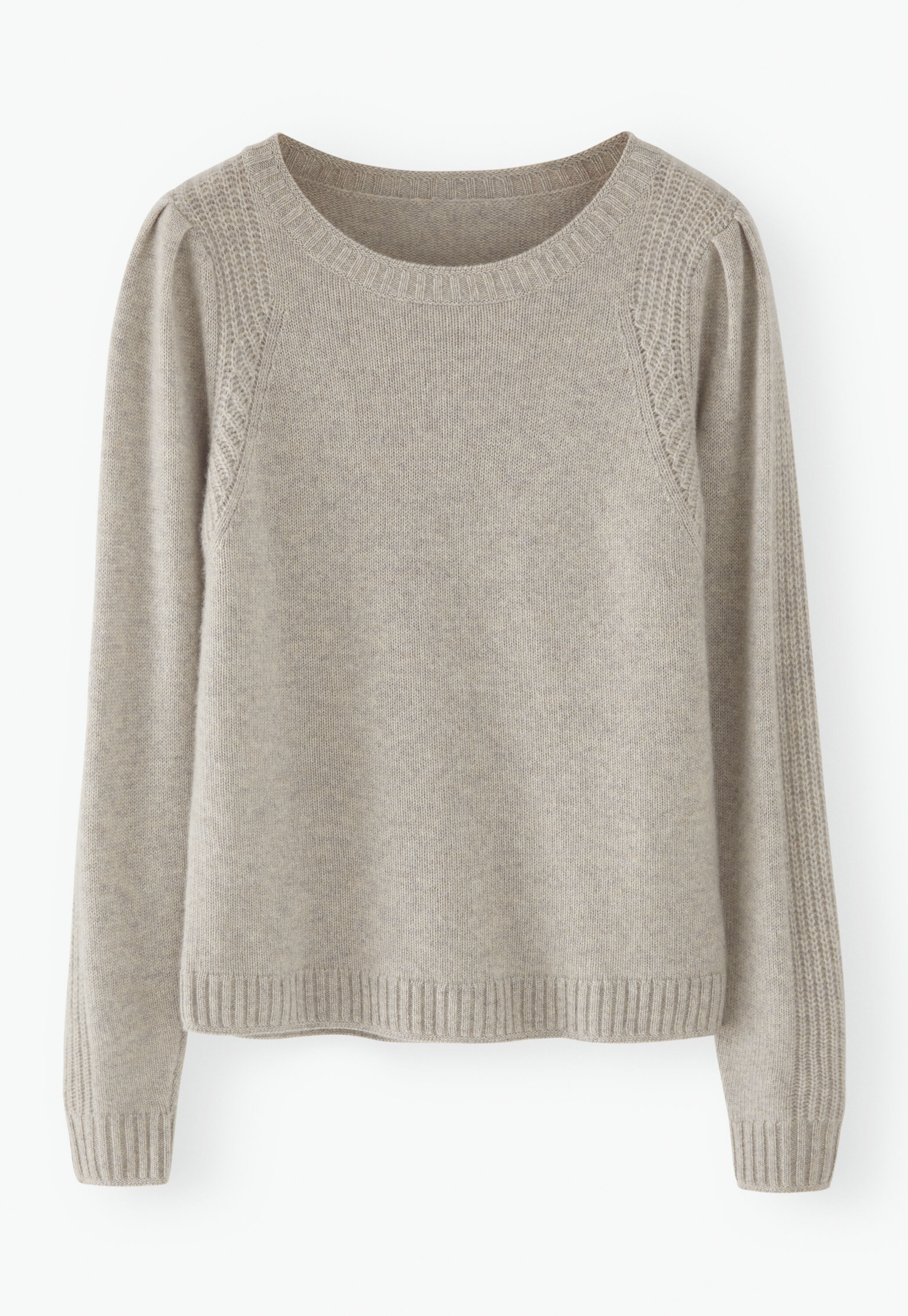 Pullover mit Puff&auml;rmeln