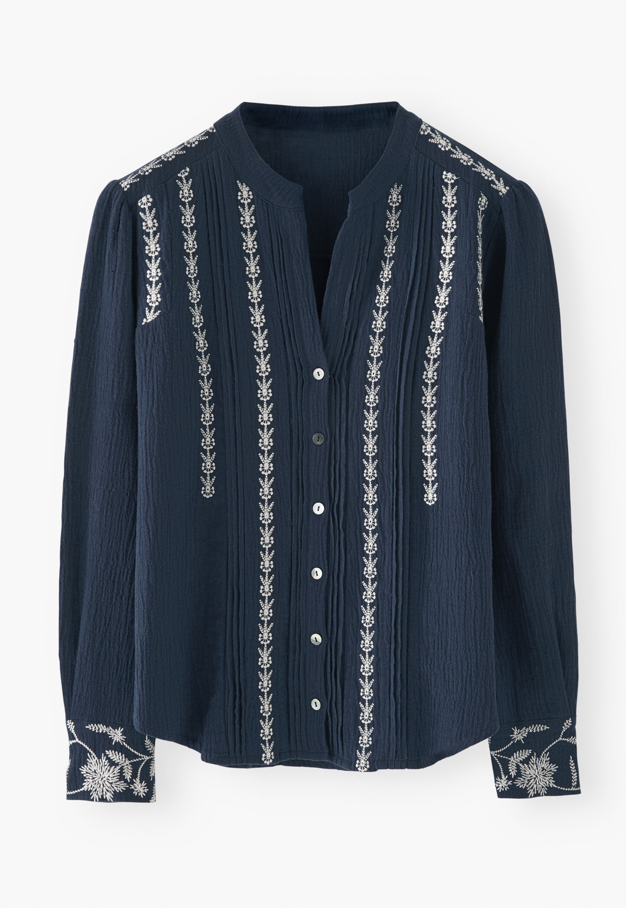 Bestickte Bluse