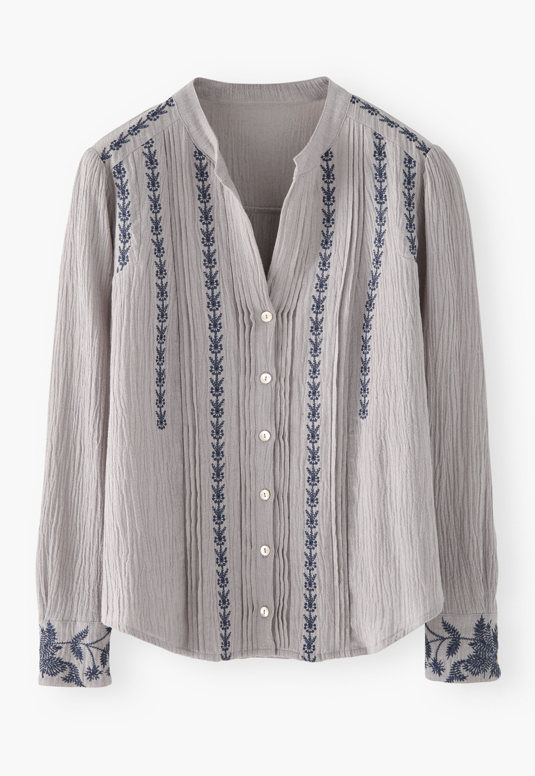 Bestickte Bluse